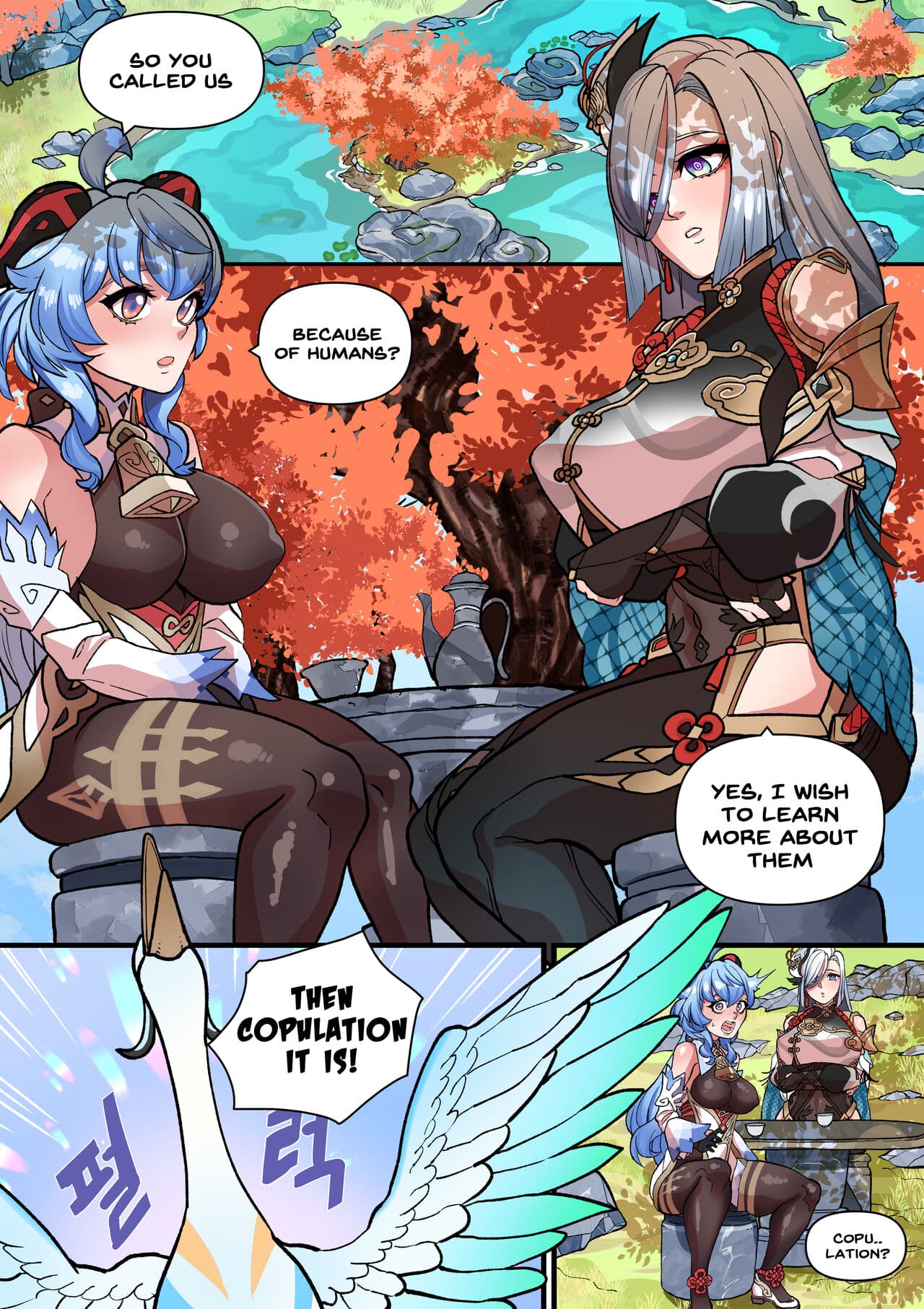 [BLUECANDY] The Way She Understands (Genshin Impact) [English] [Decensored] page 2