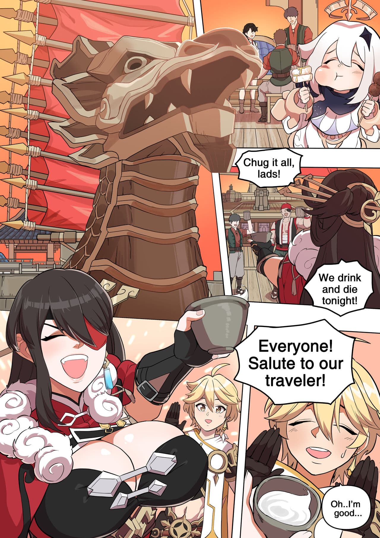 [BLUECANDY] The Alcor (Genshin Impact) [English] [Decensored] page 2