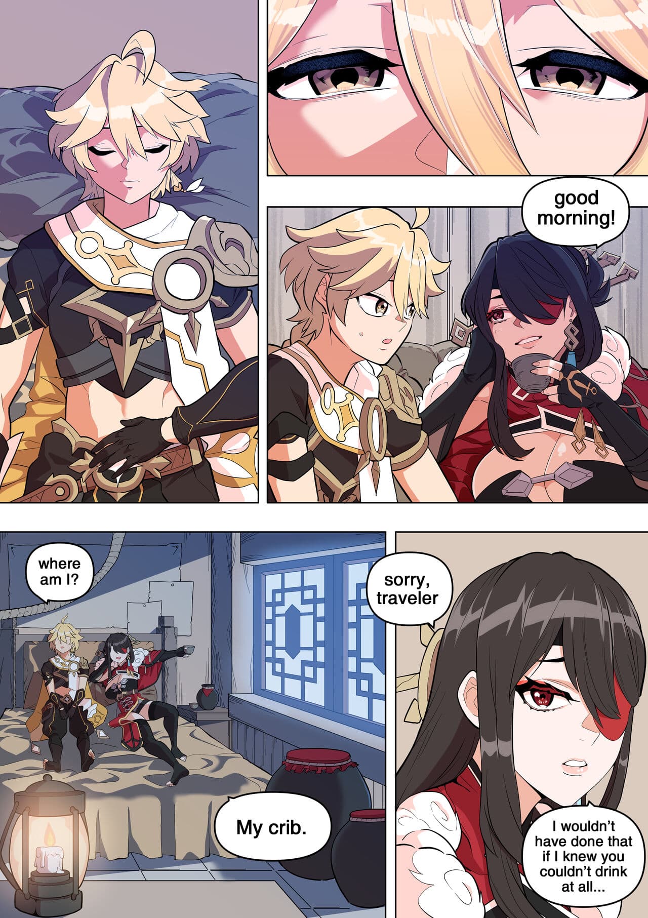 [BLUECANDY] The Alcor (Genshin Impact) [English] [Decensored] page 4