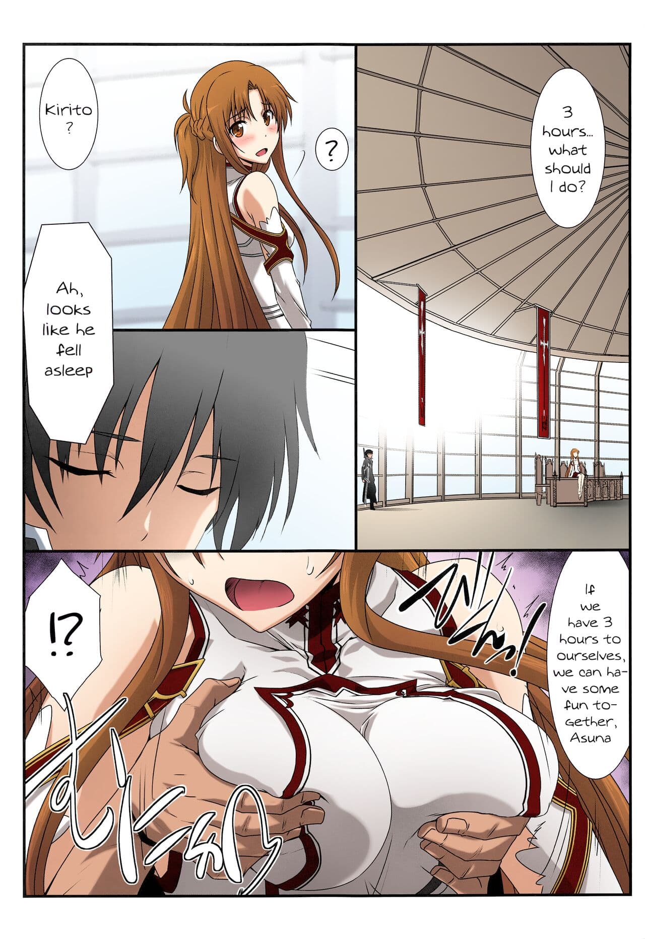 (C99) [STUDIO TRIUMPH (Mutou Keiji)] Astral Bout Ver. SAO (Sword Art Online) [English] [DeepCreamPy Decensored][Colorized][SPDSD] page 72