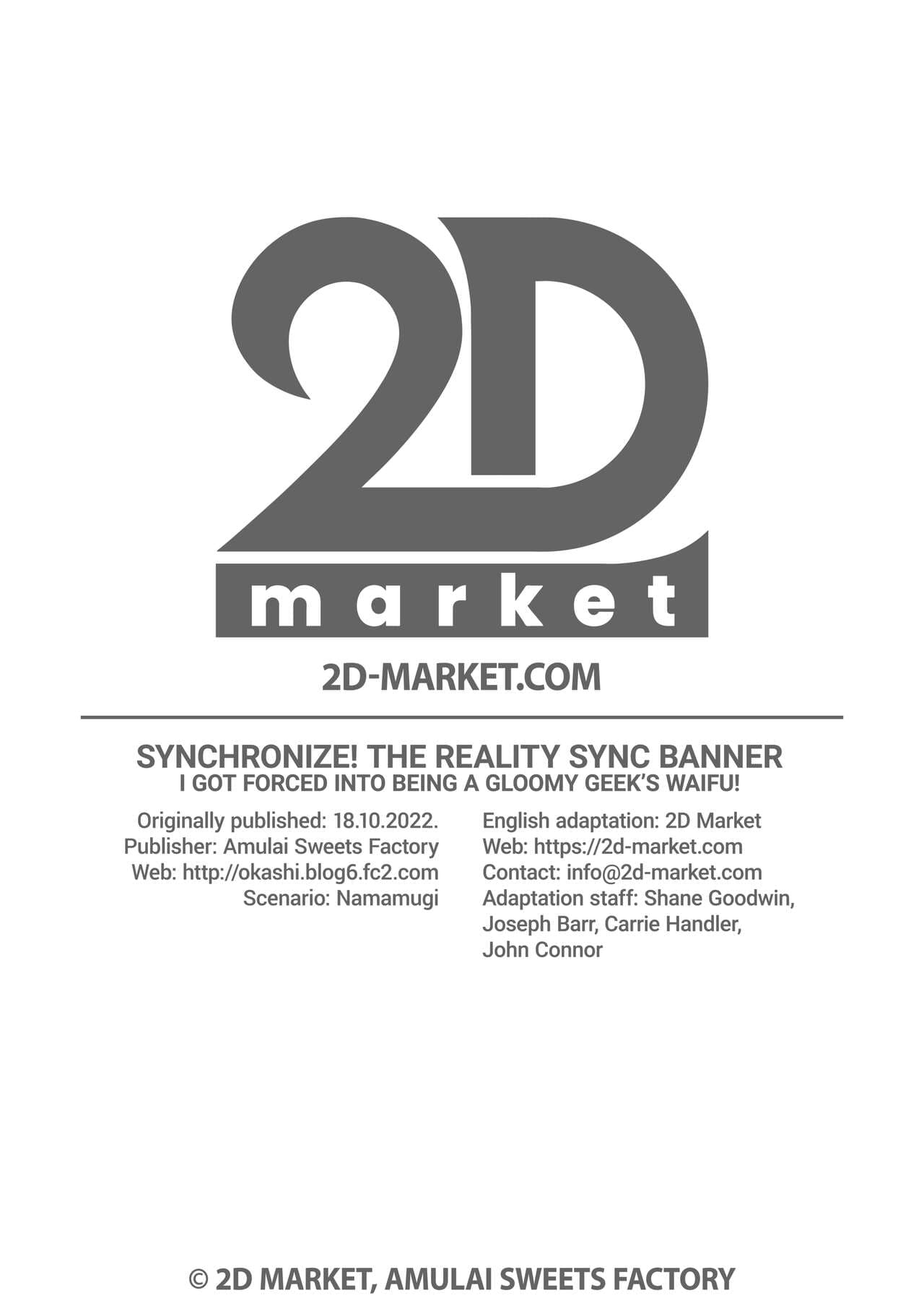 [Amuai Okashi Seisakusho (Namamugi)] Synchronize! The Reality Sync Banner [English] {2d-market.com} [Decensored] [Digital] page 39
