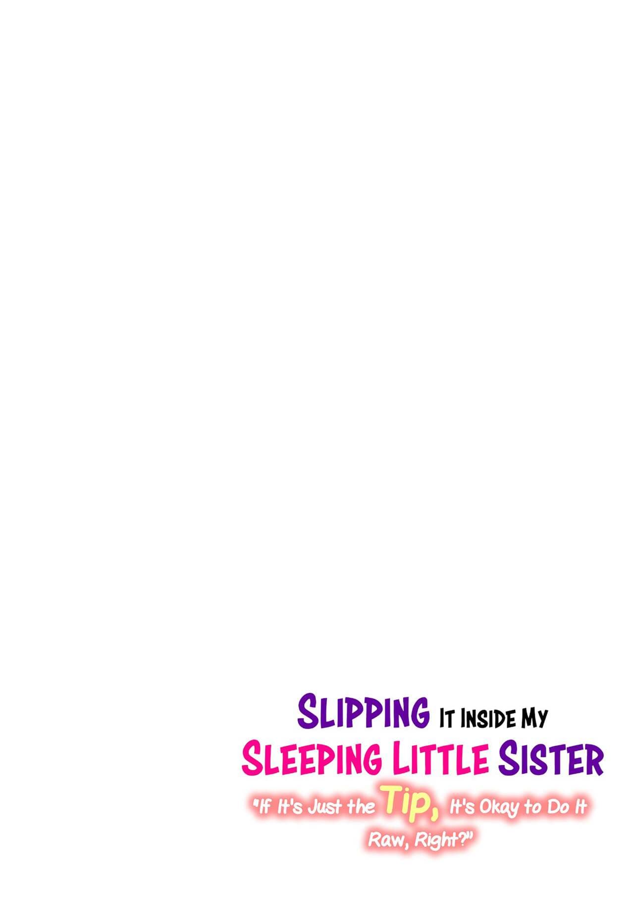 [Kaikandrug (Kotomaro)] Slipping It Inside My Little Sister [English] [Decensored] page 2