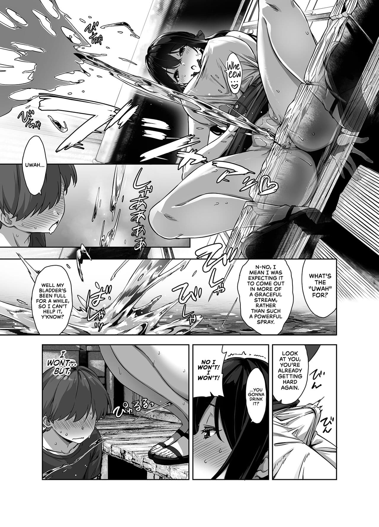 [Σ-Arts (Mikemono Yuu)] Natsu to Inaka to Yuuwaku shite kuru Dekkai Oshiego | Summertime in the Countryside With The Huge Student Seducing Me [English] {RedLantern} [Decensored] [Digital] page 36