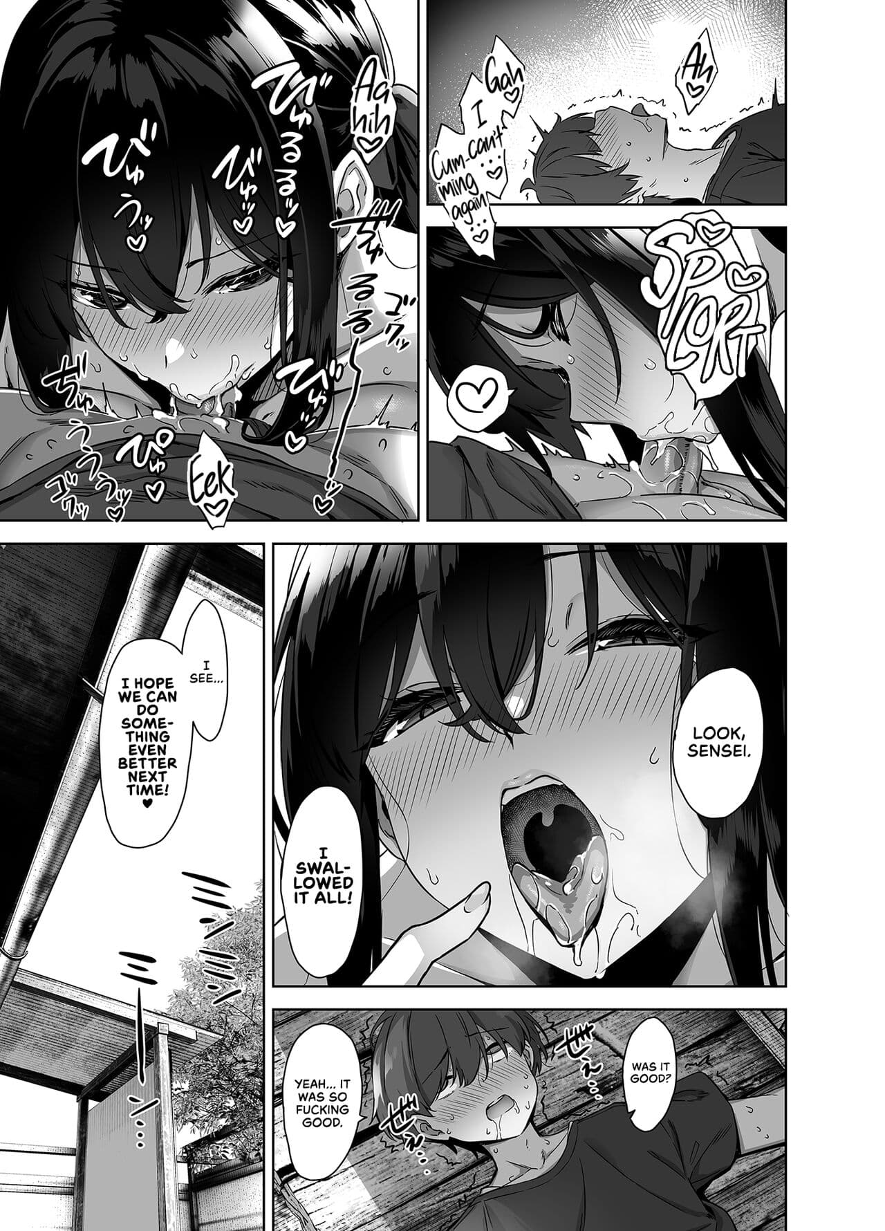 [Σ-Arts (Mikemono Yuu)] Natsu to Inaka to Yuuwaku shite kuru Dekkai Oshiego | Summertime in the Countryside With The Huge Student Seducing Me [English] {RedLantern} [Decensored] [Digital] page 46