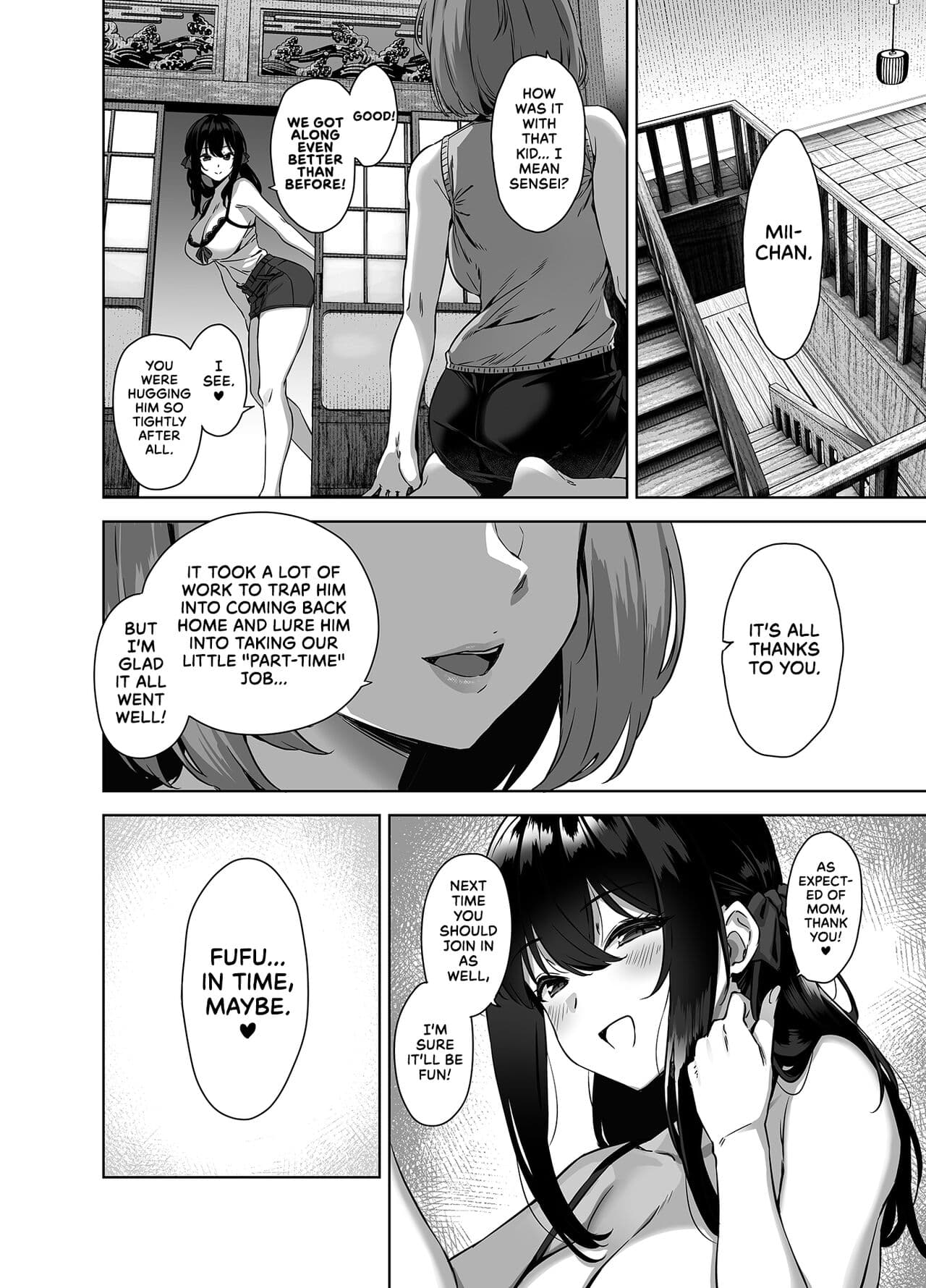 [Σ-Arts (Mikemono Yuu)] Natsu to Inaka to Yuuwaku shite kuru Dekkai Oshiego | Summertime in the Countryside With The Huge Student Seducing Me [English] {RedLantern} [Decensored] [Digital] page 49