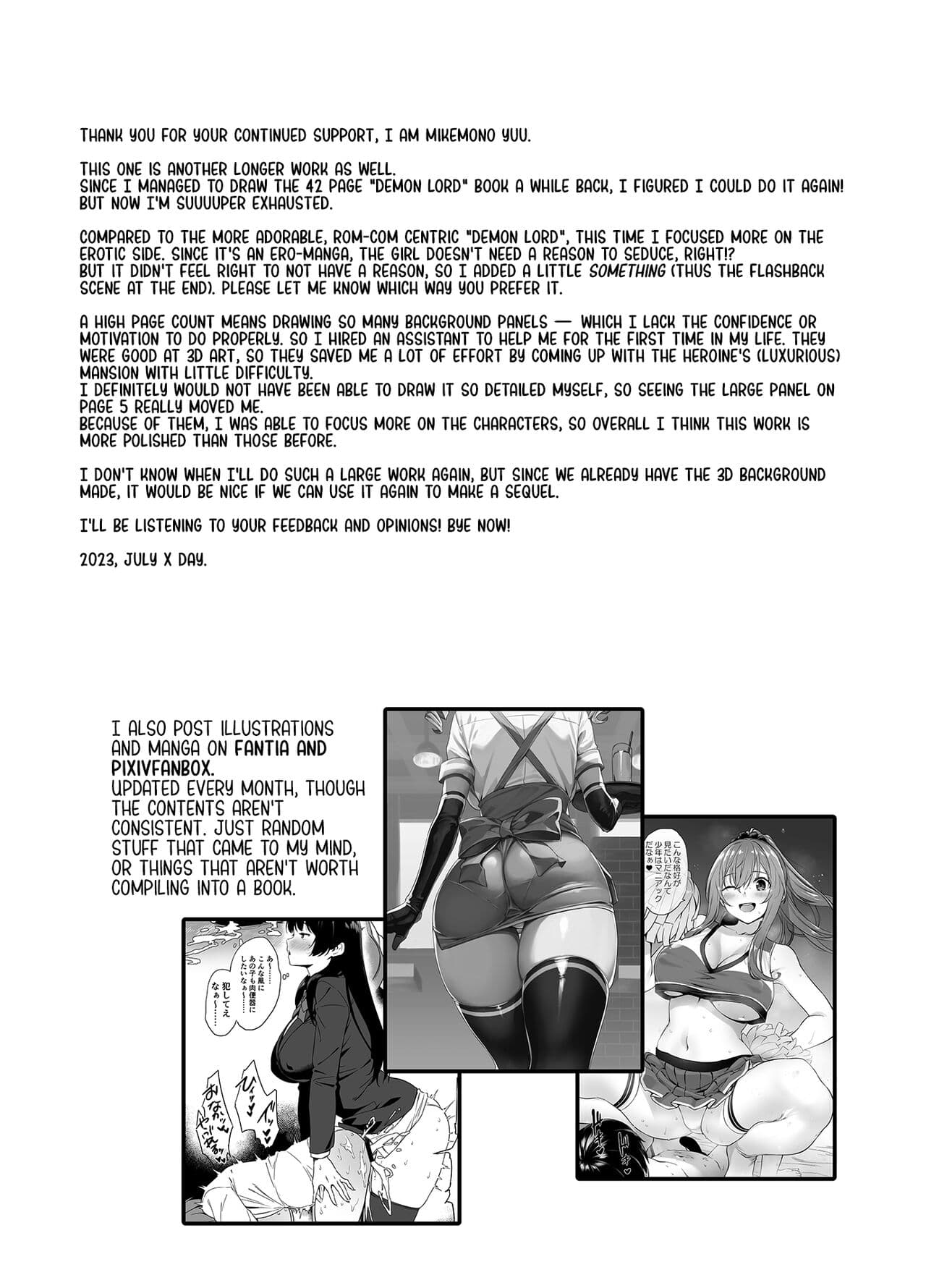 [Σ-Arts (Mikemono Yuu)] Natsu to Inaka to Yuuwaku shite kuru Dekkai Oshiego | Summertime in the Countryside With The Huge Student Seducing Me [English] {RedLantern} [Decensored] [Digital] page 50