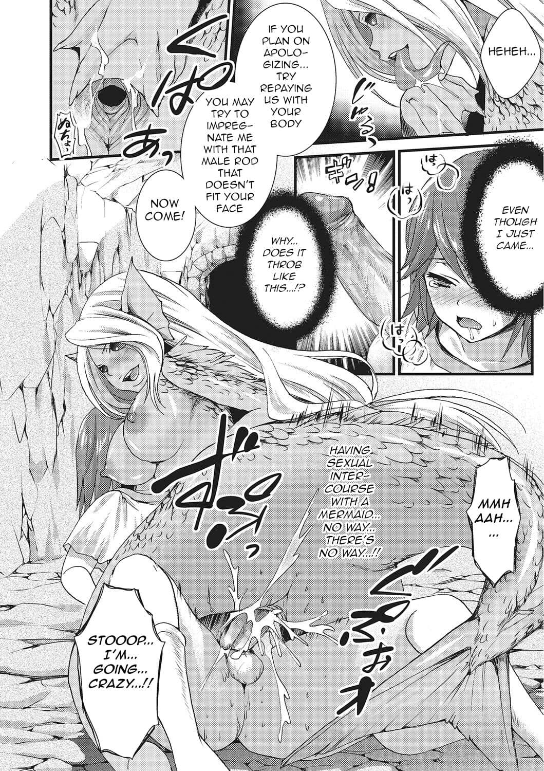 [Shinogiri Zun] Hangyuu no Shiro | Mermaid's Castle (Monster Shoujo to no Chijou) [English] [Decensored] [Digital] [q91] page 12