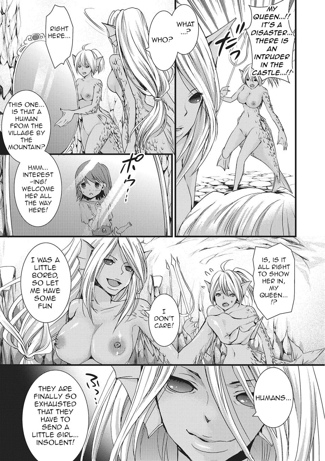 [Shinogiri Zun] Hangyuu no Shiro | Mermaid's Castle (Monster Shoujo to no Chijou) [English] [Decensored] [Digital] [q91] page 3