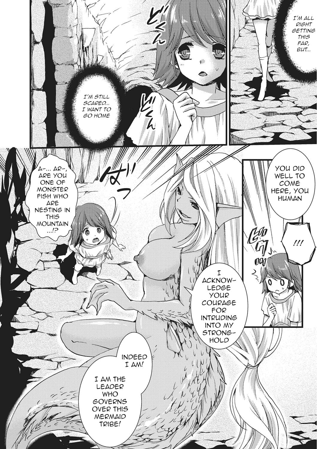 [Shinogiri Zun] Hangyuu no Shiro | Mermaid's Castle (Monster Shoujo to no Chijou) [English] [Decensored] [Digital] [q91] page 4