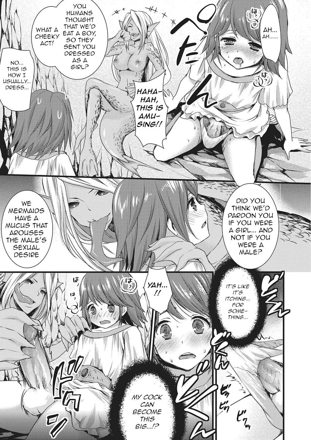 [Shinogiri Zun] Hangyuu no Shiro | Mermaid's Castle (Monster Shoujo to no Chijou) [English] [Decensored] [Digital] [q91] page 9