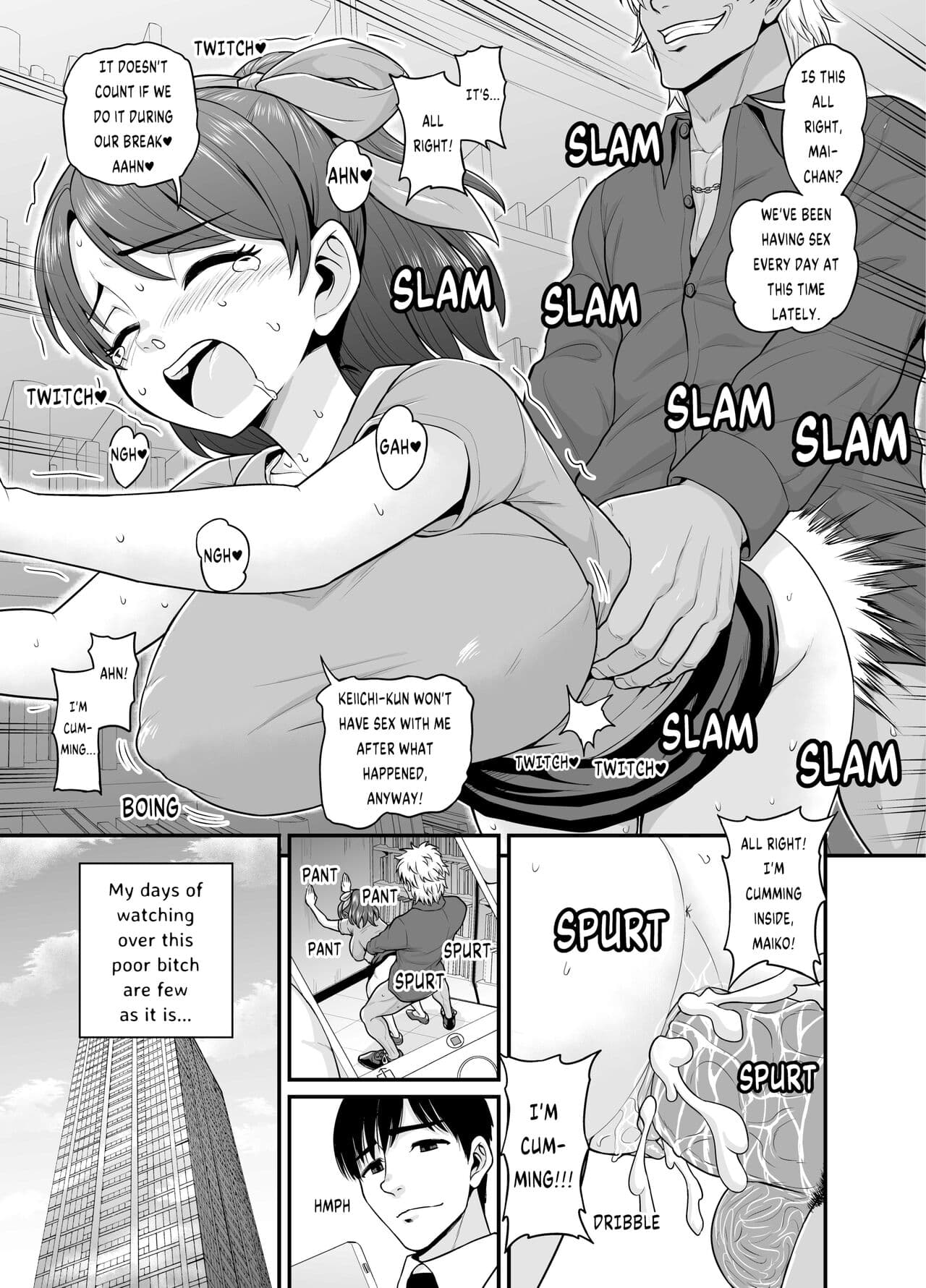 [Chimamire Yashiki (Gachonjirou)] Mimamori Moto Bitch [English] {FUDEORS} [Decensored] page 62