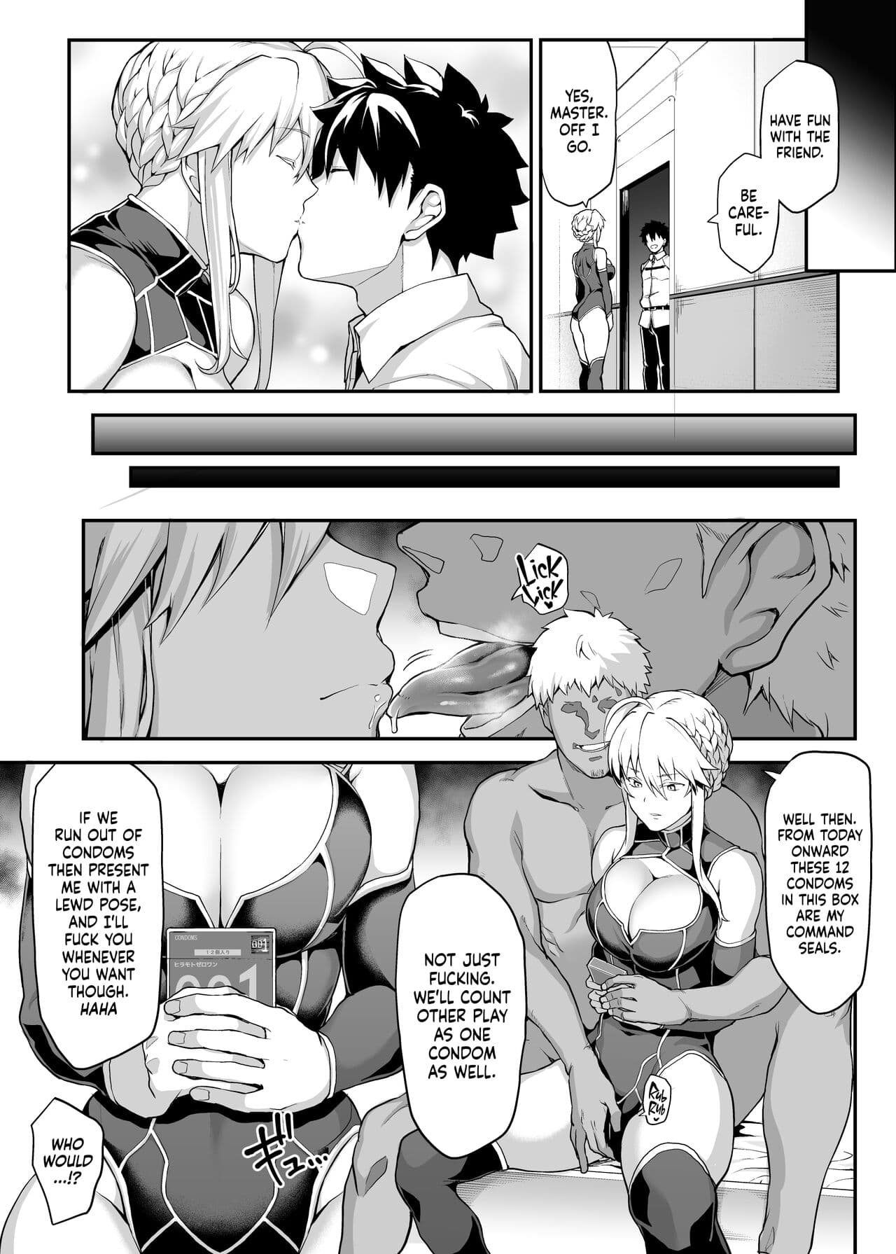 [STANKY (yozo)] Kishiou no Kimochi Ii Ana -Alter- | The King of Knights' Sweet Hole -Alter- (Fate/Grand Order) [English] [Kenren] [Decensored] [Digital] page 10