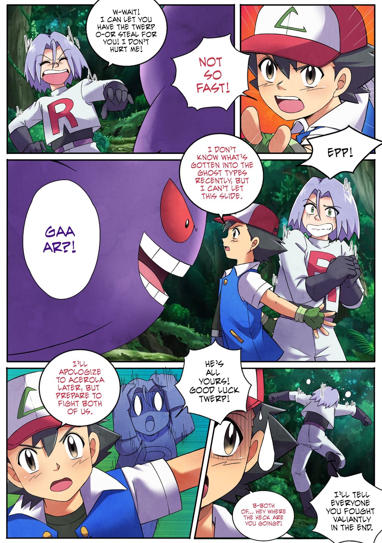 [MayiTGu & MeowWithMe] Mimikyu Myth 2 page 3