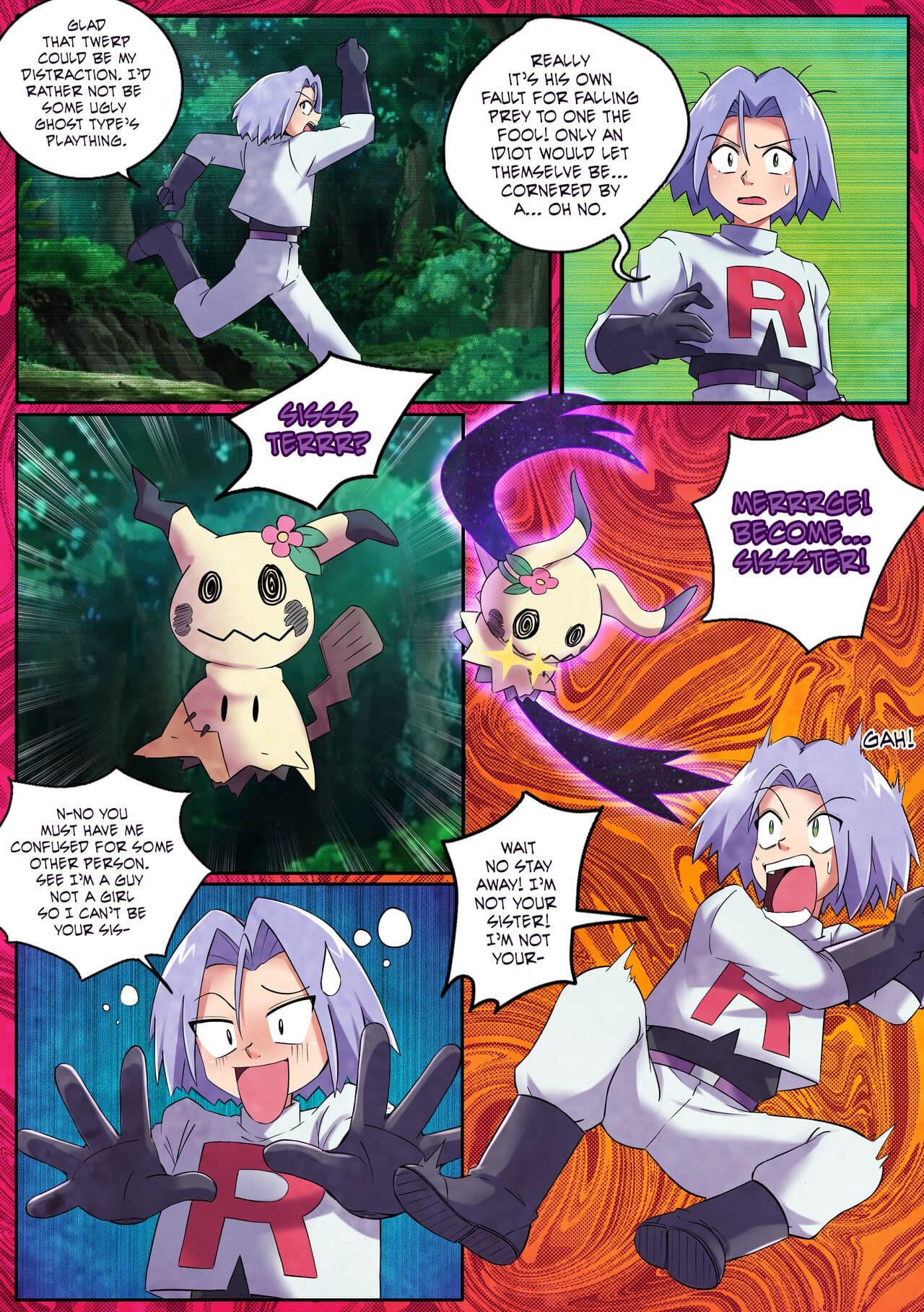 [MayiTGu & MeowWithMe] Mimikyu Myth 2 page 4