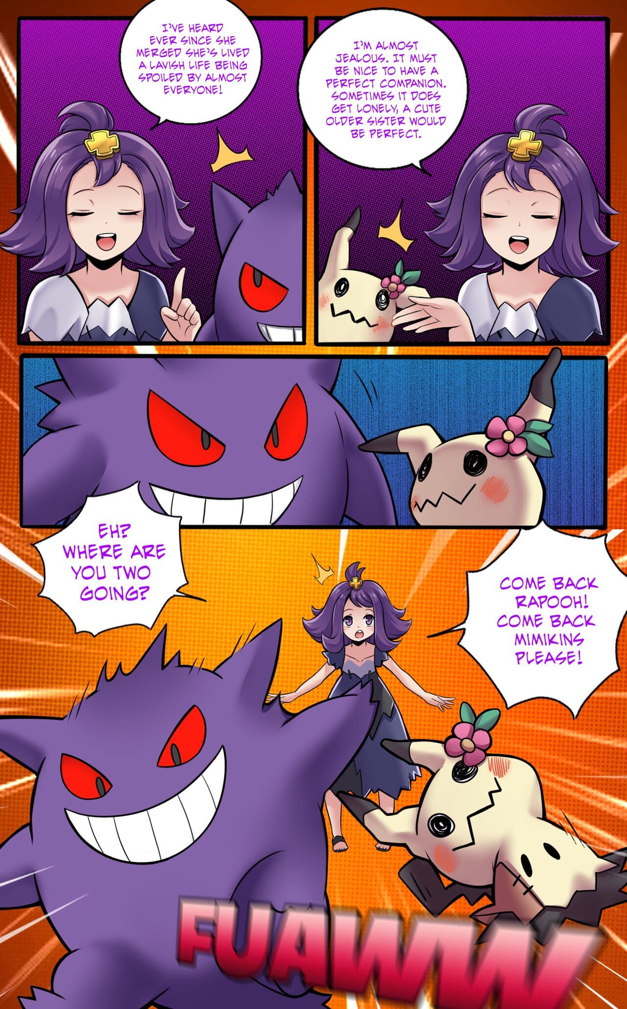 [MayiTGu & MeowWithMe] Mimikyu Myth 2 page 8