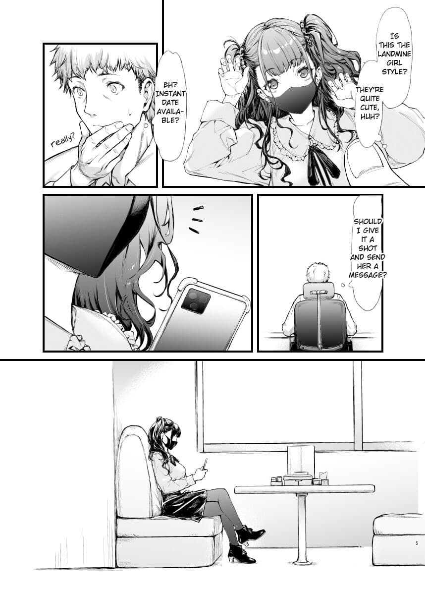 [Mugen Jirai (Mushi)] Jiraikei Joshi to Yatte Mitai | I Want to Do It with a Landmine Girl [English] [Namaiki Scans] [Decensored] [Digital] page 5