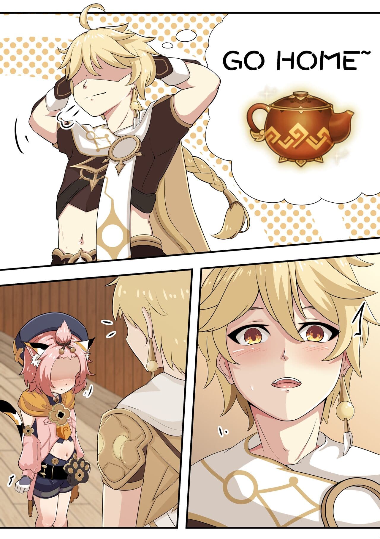 [Taiko Leong] | Daily Life with Diona (Genshin Impact) [Chinese] [Uncensored] page 62