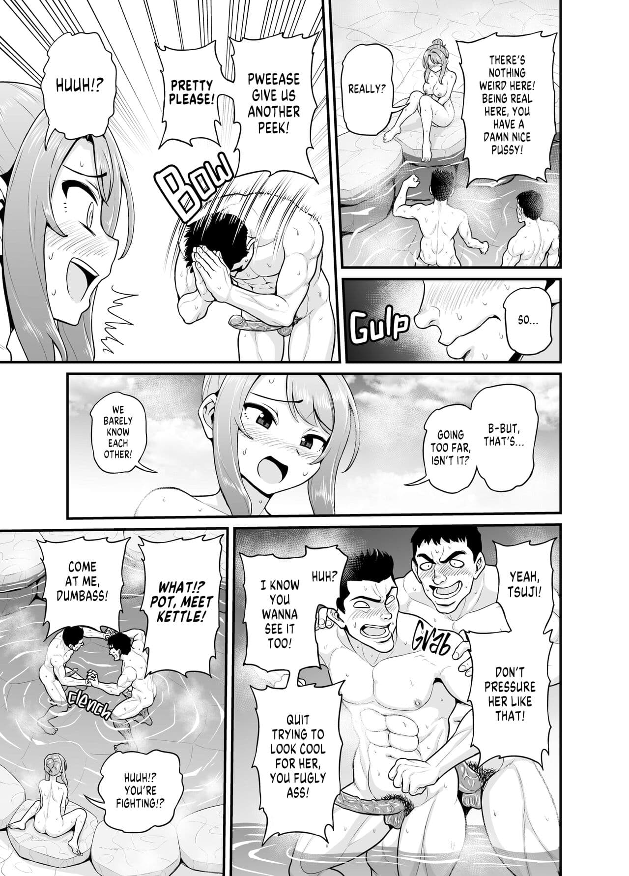 [Gachonjirou] Getting it On With Your Gaming Buddy at the Hot Spring NTRVer. [English] {FUDEORS} [Decensored] page 20