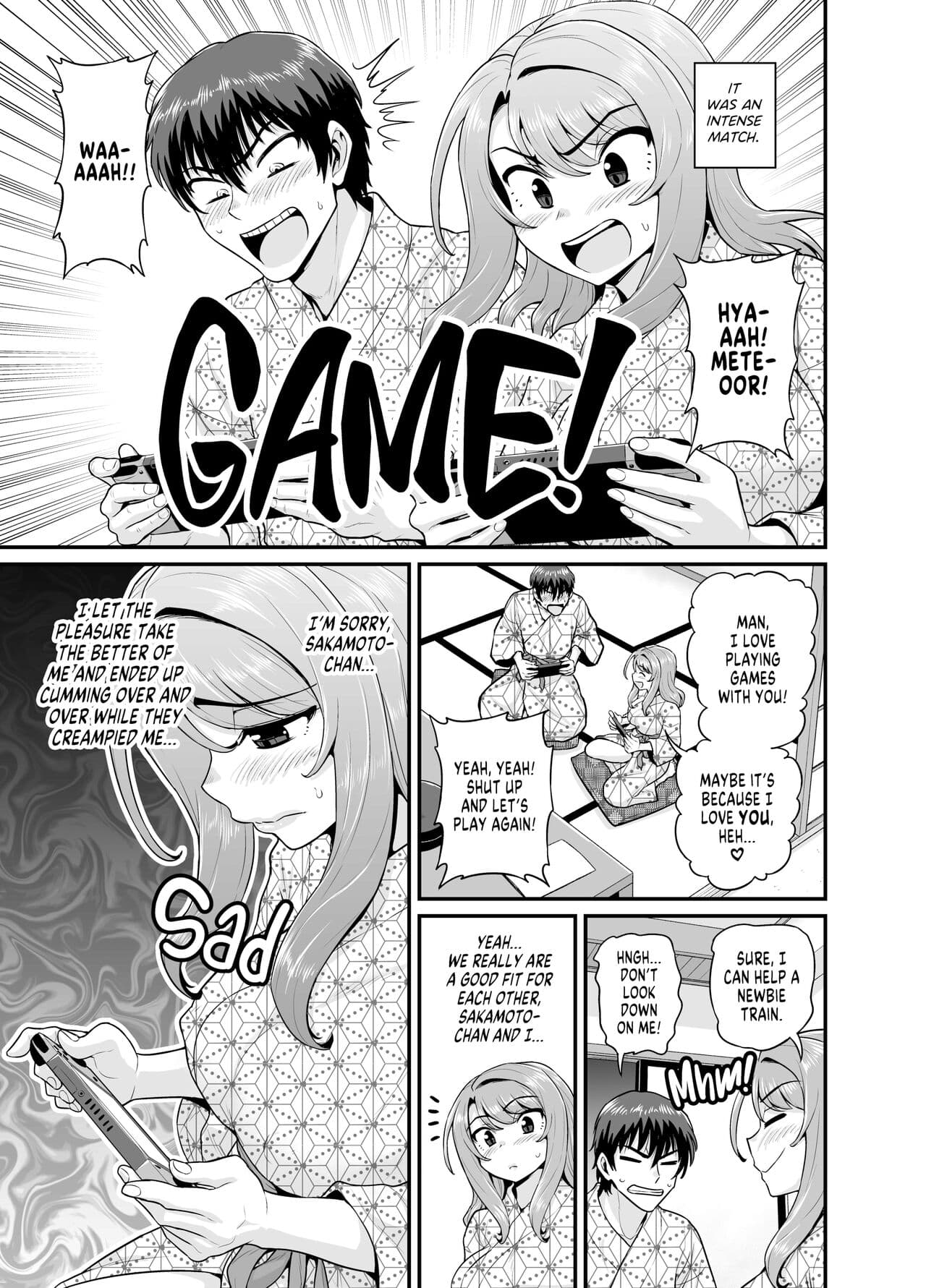 [Gachonjirou] Getting it On With Your Gaming Buddy at the Hot Spring NTRVer. [English] {FUDEORS} [Decensored] page 62