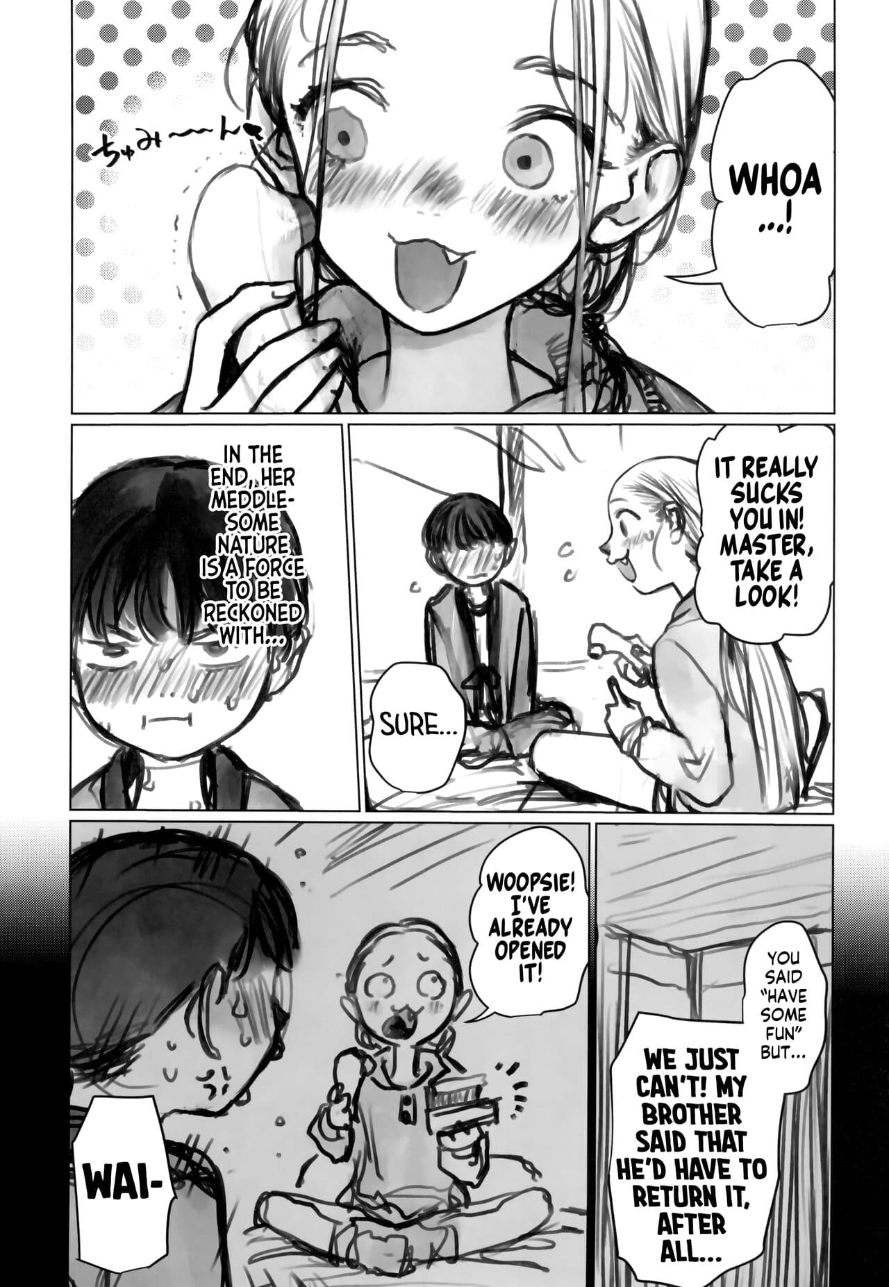 (C103) [Rinjuu Circus (Haguhagu)] Manadeshi no Karada de Asobou ~Kuri Sui Baibu Hen~ | Fooling Around with my Darling Disciple's Body ~Playing with a Clit Vibe~ [English] [Decensored] [flash11] page 15