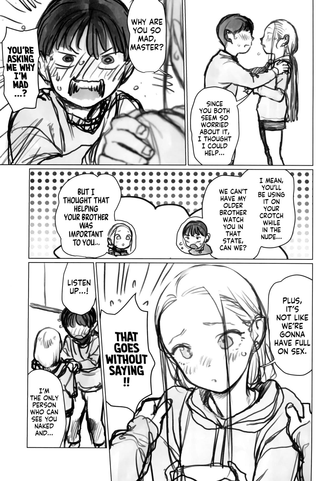 (C103) [Rinjuu Circus (Haguhagu)] Manadeshi no Karada de Asobou ~Kuri Sui Baibu Hen~ | Fooling Around with my Darling Disciple's Body ~Playing with a Clit Vibe~ [English] [Decensored] [flash11] page 7