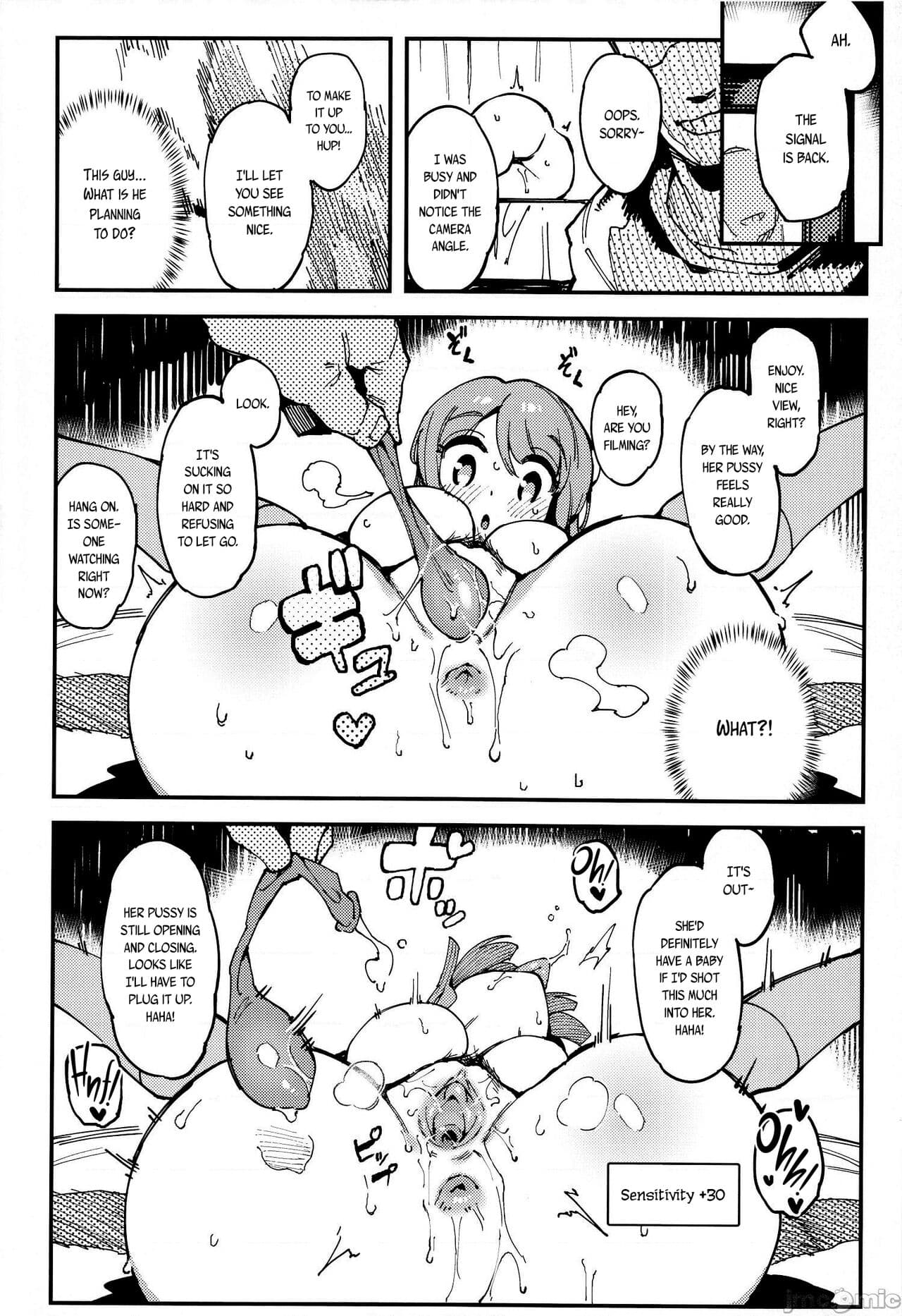 [Hoshoku Shoujo (Karasu Chan)] Nyuusan Shoujo I+II | Lactic Girl I+II [English] [Decensored] page 19