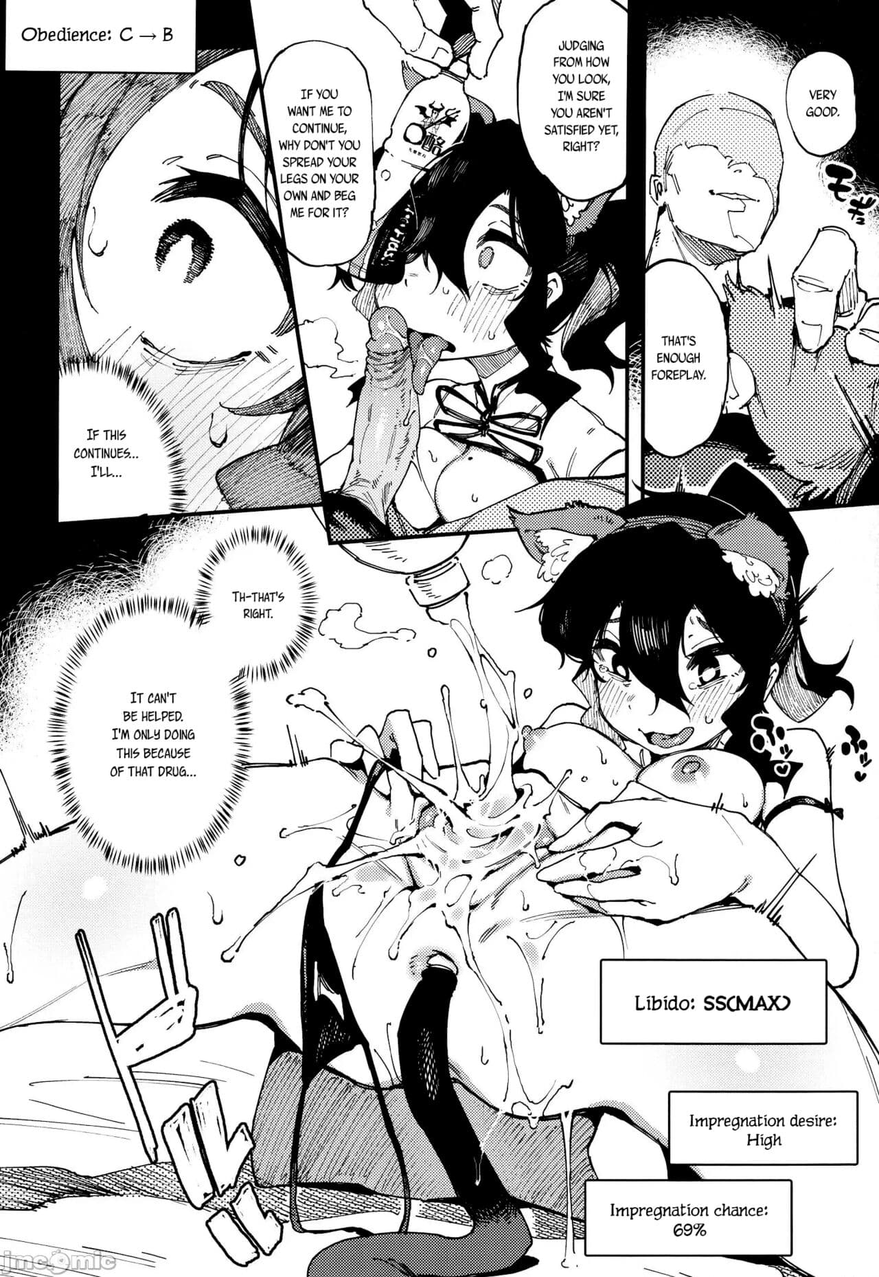 [Hoshoku Shoujo (Karasu Chan)] Nyuusan Shoujo I+II | Lactic Girl I+II [English] [Decensored] page 45