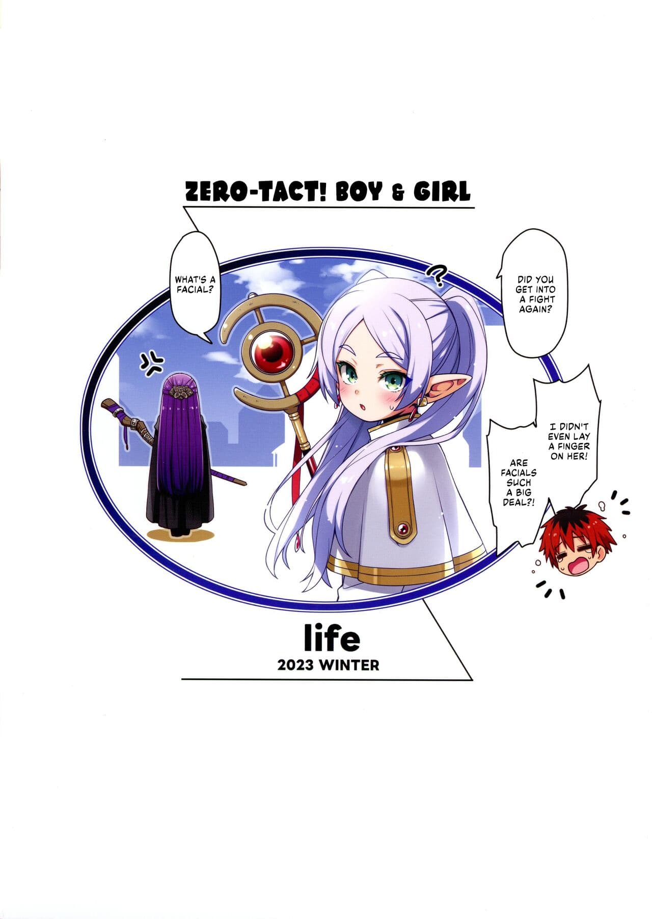 (C103) [life (Haga Yui)] Zero★Tact! Boy & Girl (Sousou no Frieren) [English] [Fap It Scans] page 10