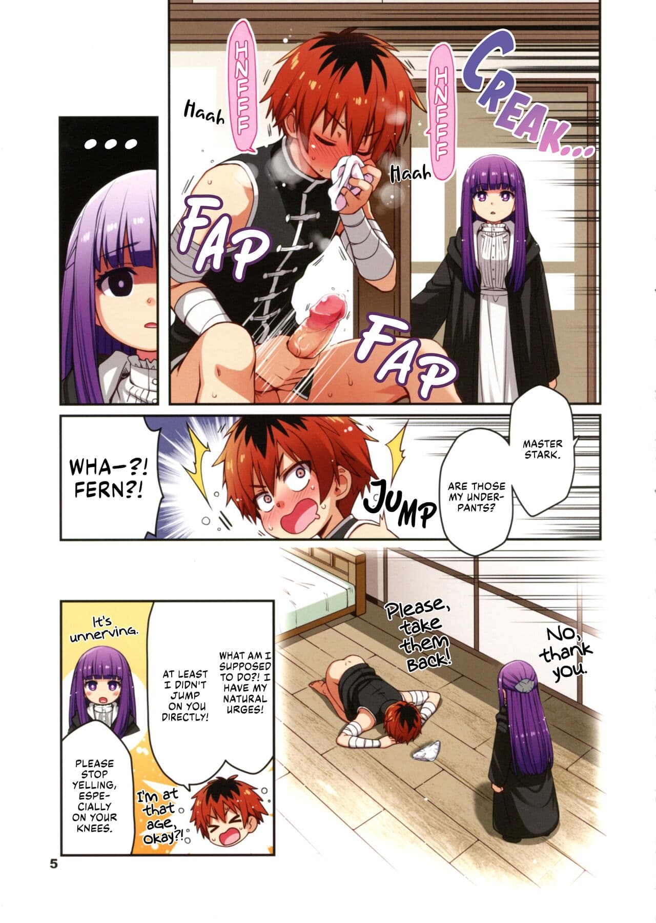 (C103) [life (Haga Yui)] Zero★Tact! Boy & Girl (Sousou no Frieren) [English] [Fap It Scans] page 4