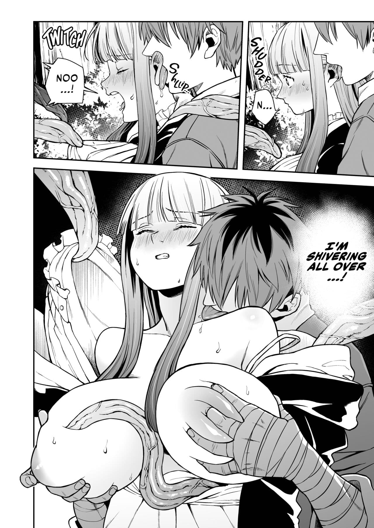 [Shikokoki no Okina] Ippan Saiin Mahou Otsuyu Dark | Ordinary Lust Magic Slootrak (Sousou no Frieren) [English] [Fap It Scans] page 10