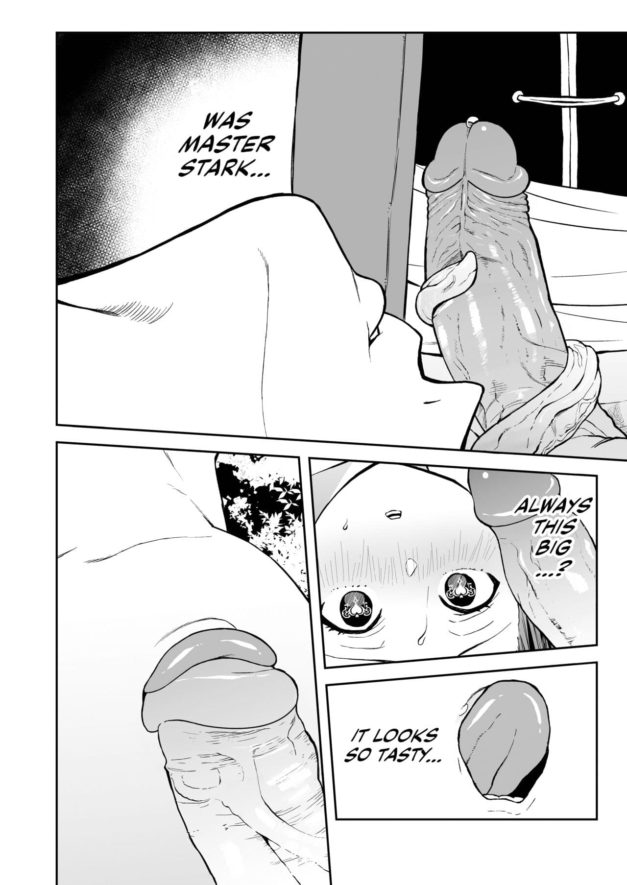 [Shikokoki no Okina] Ippan Saiin Mahou Otsuyu Dark | Ordinary Lust Magic Slootrak (Sousou no Frieren) [English] [Fap It Scans] page 12