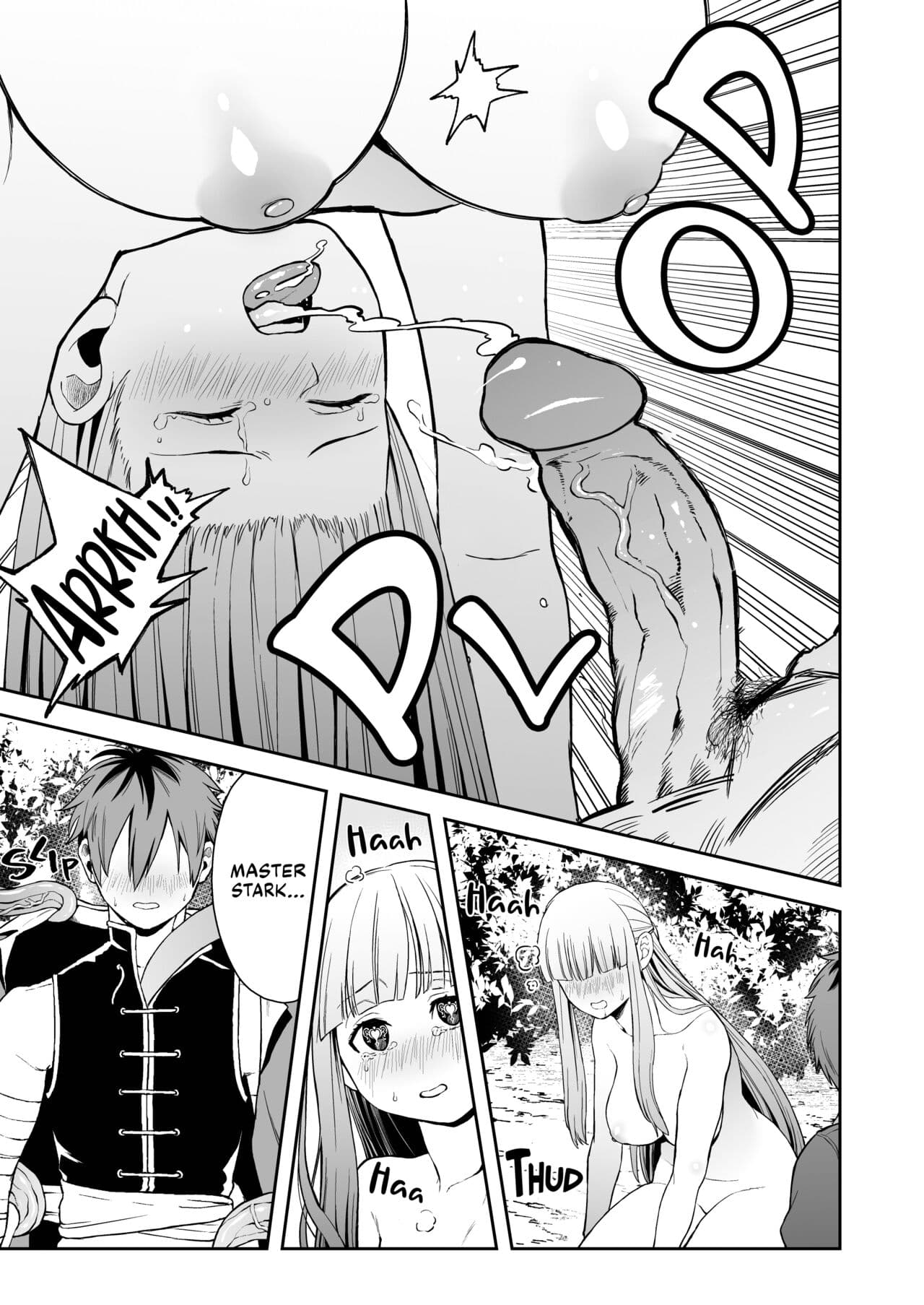 [Shikokoki no Okina] Ippan Saiin Mahou Otsuyu Dark | Ordinary Lust Magic Slootrak (Sousou no Frieren) [English] [Fap It Scans] page 15