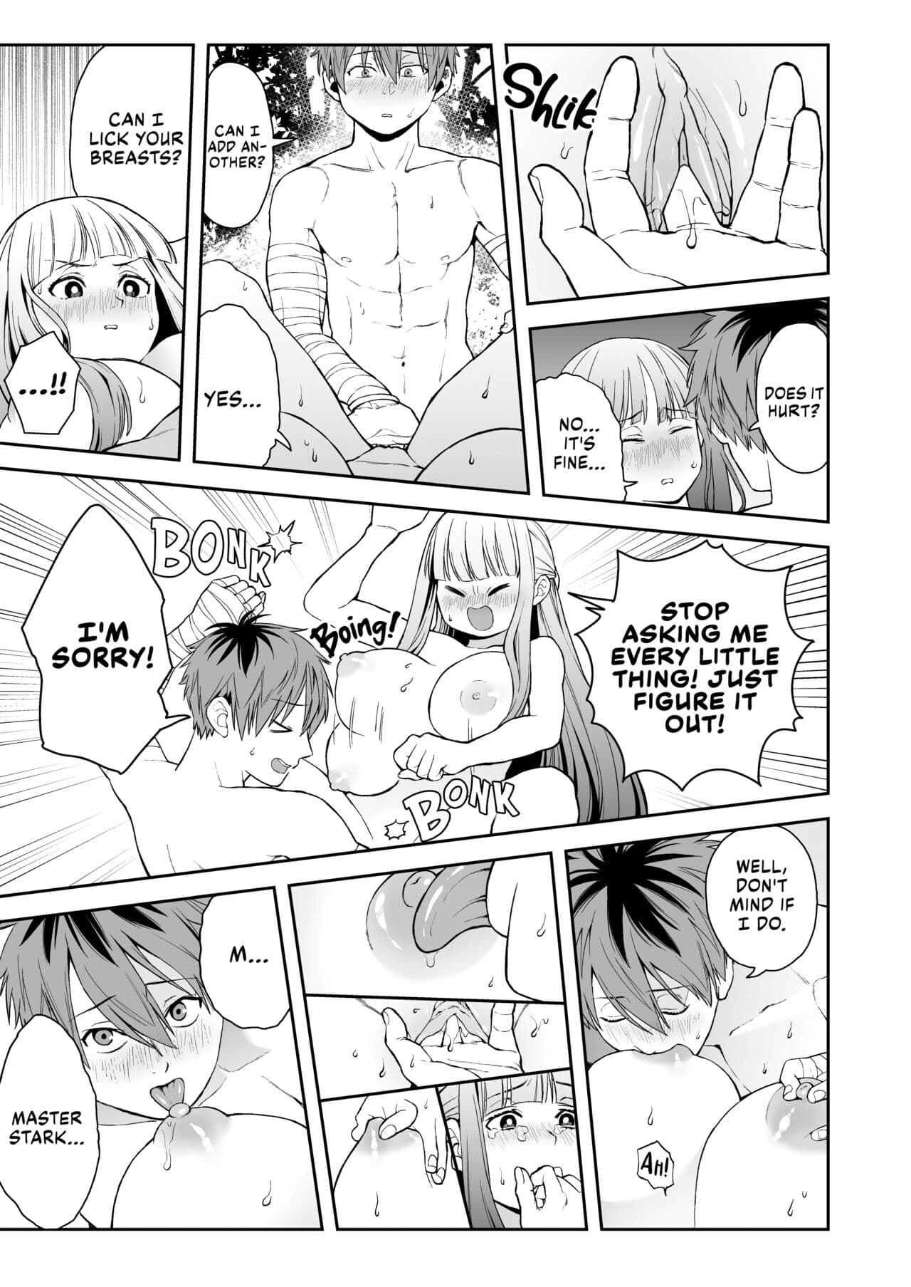 [Shikokoki no Okina] Ippan Saiin Mahou Otsuyu Dark | Ordinary Lust Magic Slootrak (Sousou no Frieren) [English] [Fap It Scans] page 21