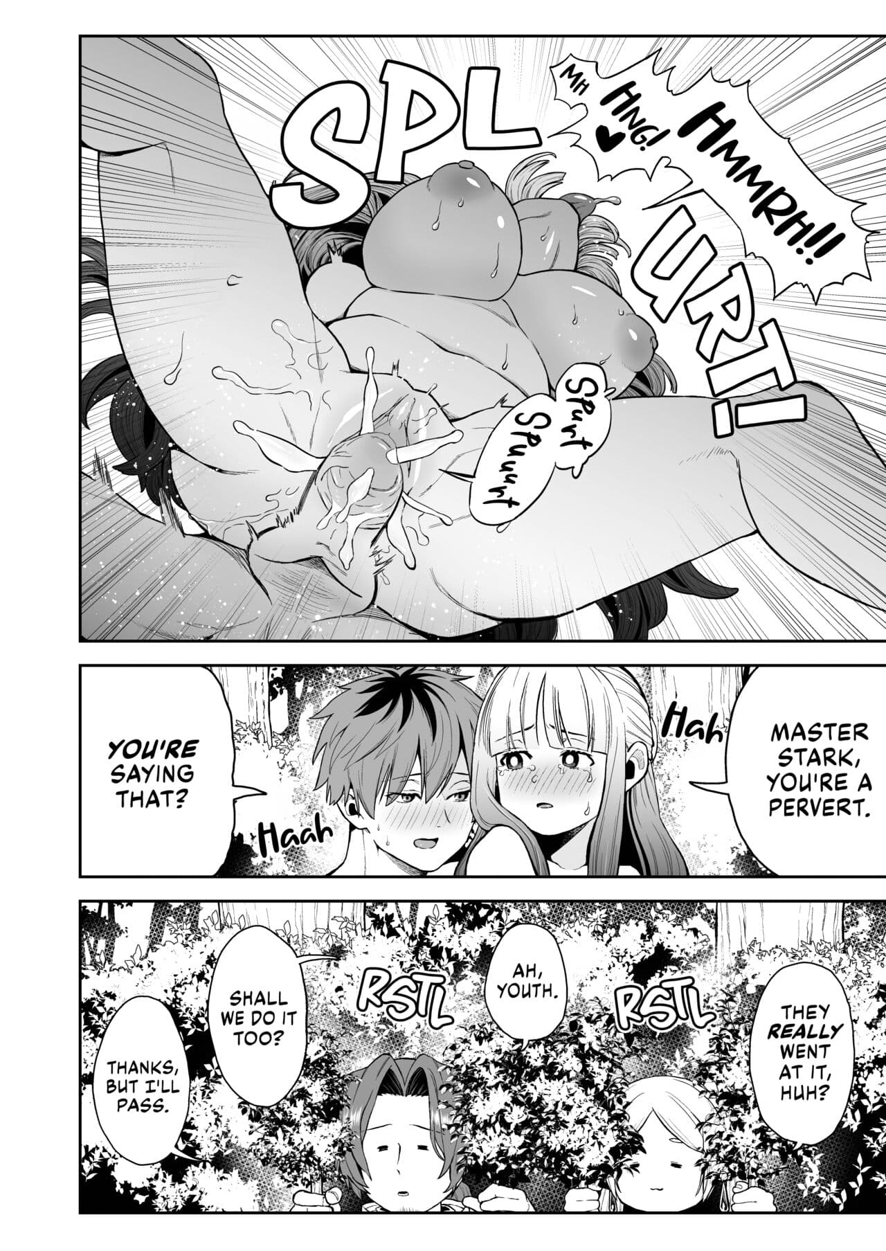 [Shikokoki no Okina] Ippan Saiin Mahou Otsuyu Dark | Ordinary Lust Magic Slootrak (Sousou no Frieren) [English] [Fap It Scans] page 26