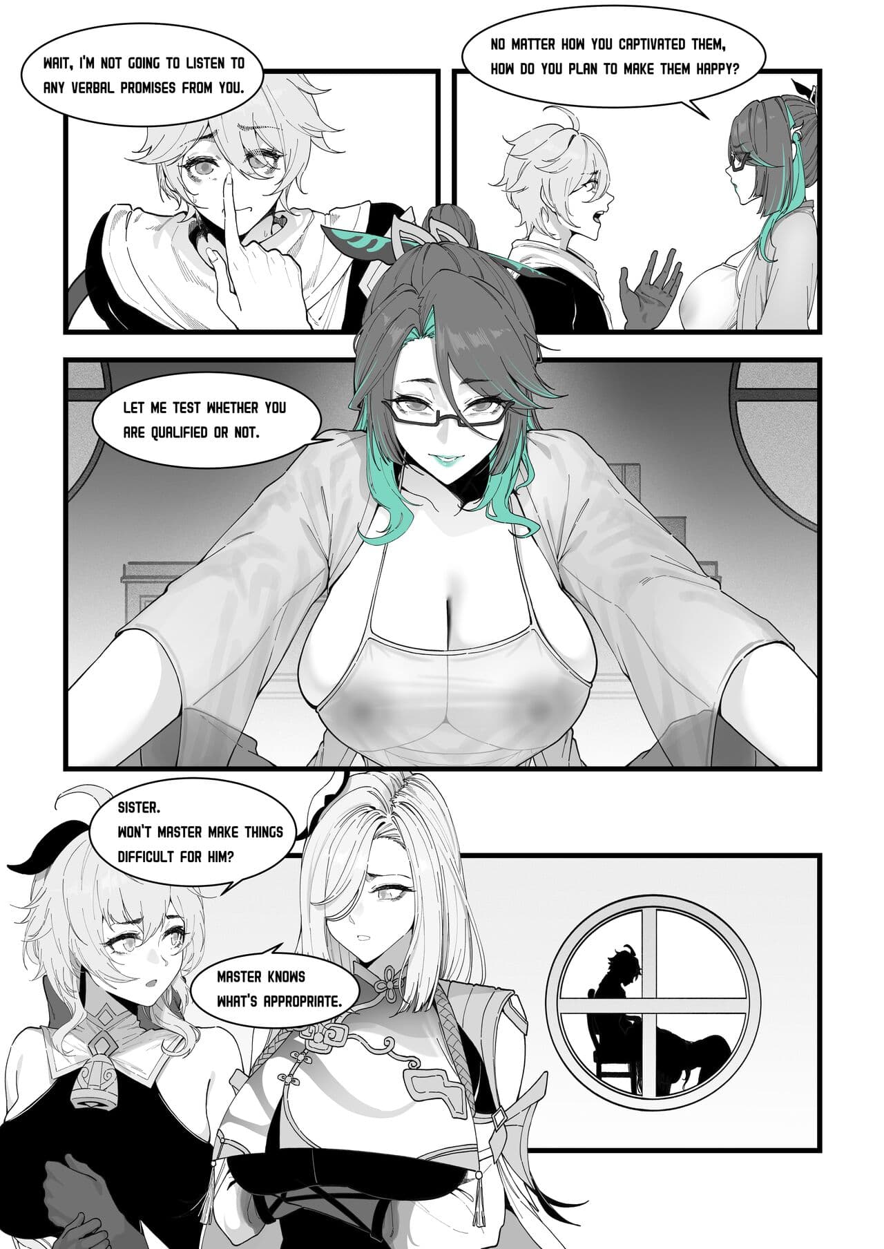 [KeinV] Cloud Retainer：A test for Aether | 闲云：旅行者的考验 [无修] [English] page 6
