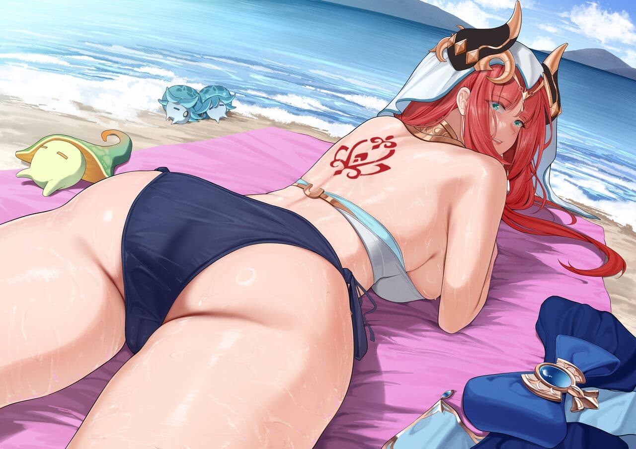 [KeinV] Nilou Beach Time desu | 妮露·海滩时光 (Genshin Impact) [无修] [Chinese] page 1
