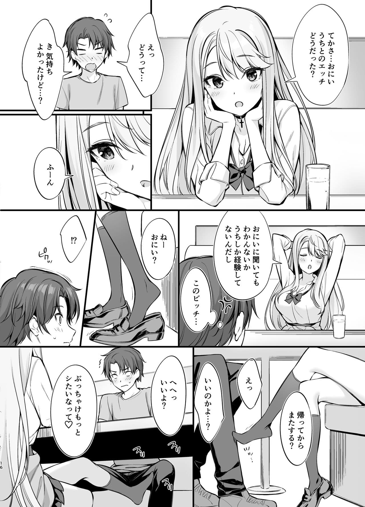 [P:P (Oryou)] SNS de Deatta no wa Gyaru-ka shita Imouto Deshita [Decensored] [Digital] page 15