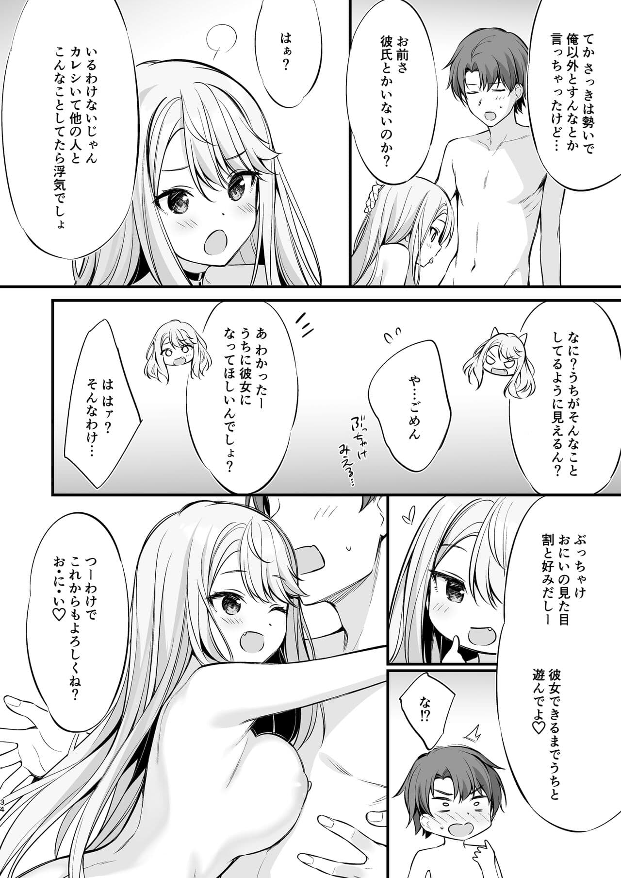 [P:P (Oryou)] SNS de Deatta no wa Gyaru-ka shita Imouto Deshita [Decensored] [Digital] page 33