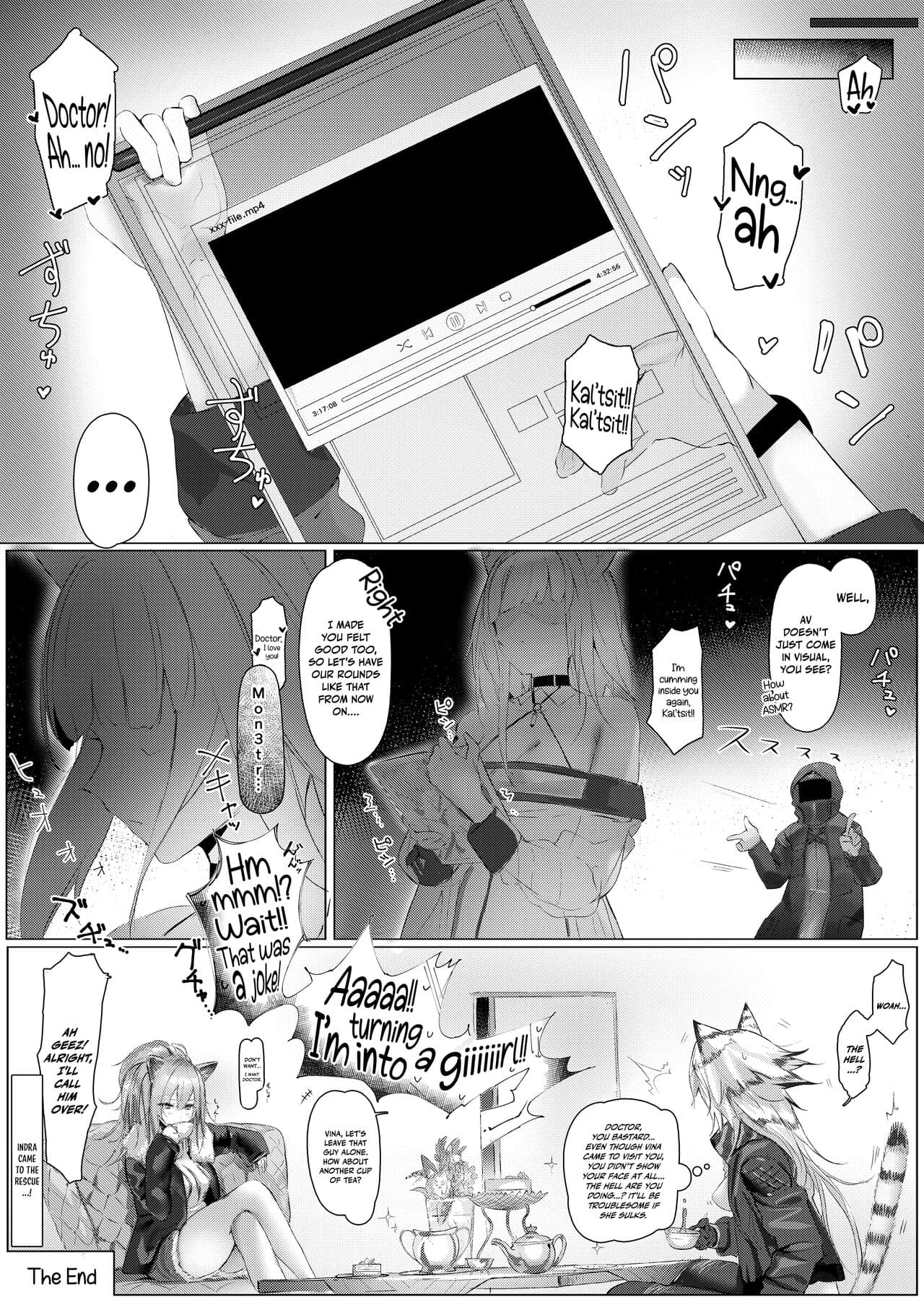 [Neko no Youchuu Kansatsukai (Neko no Youchuu)] Himitsu Shinryou Kiroku | Secret Medical Record (Arknights) [English] [DKKMD Translations] [Decensored] [Digital] page 14