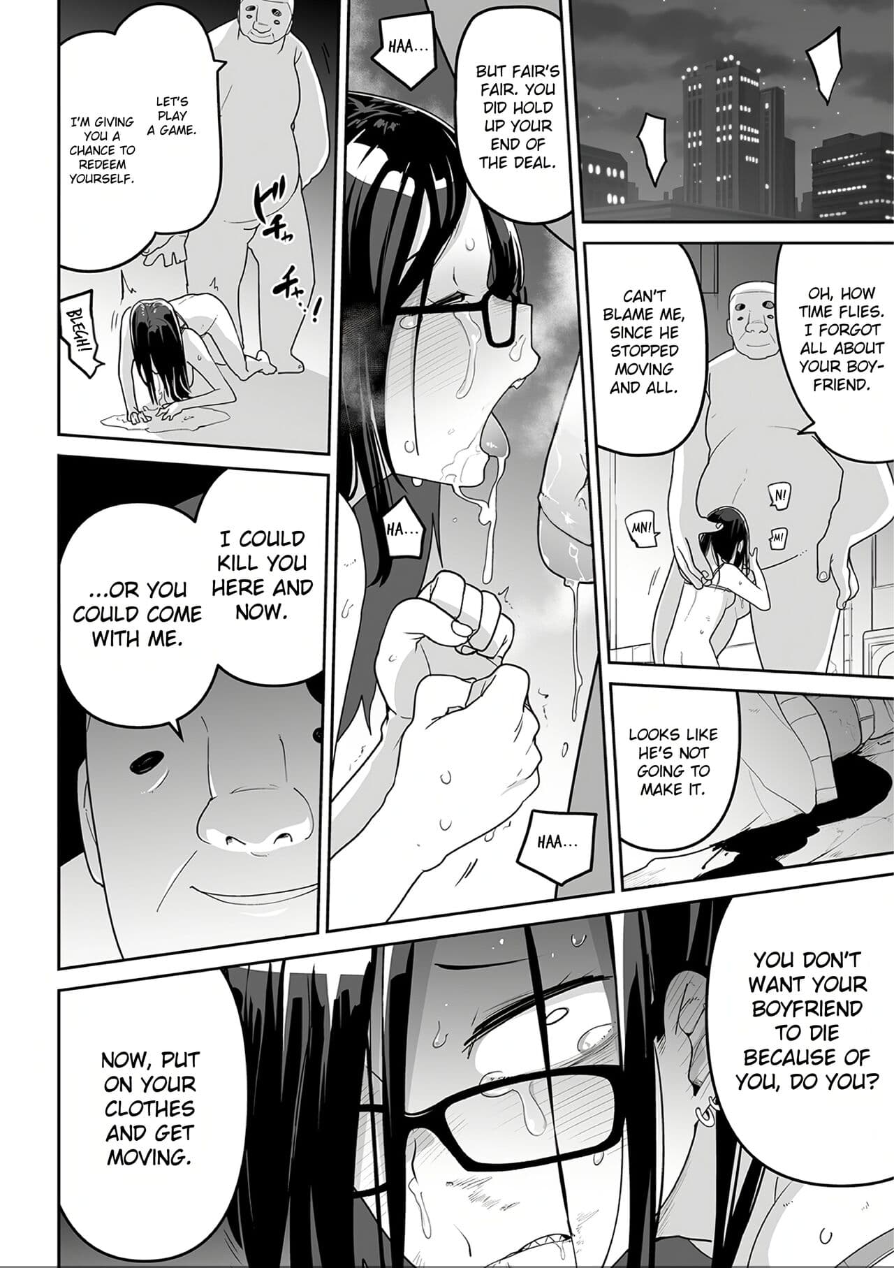 [Tsukusun] Oyajigari o Karou! | Hunting the Geezer Hunter! (Ryona King Vol. 10) [English] [PlativeTL] [Digital] [Decensored] page 10