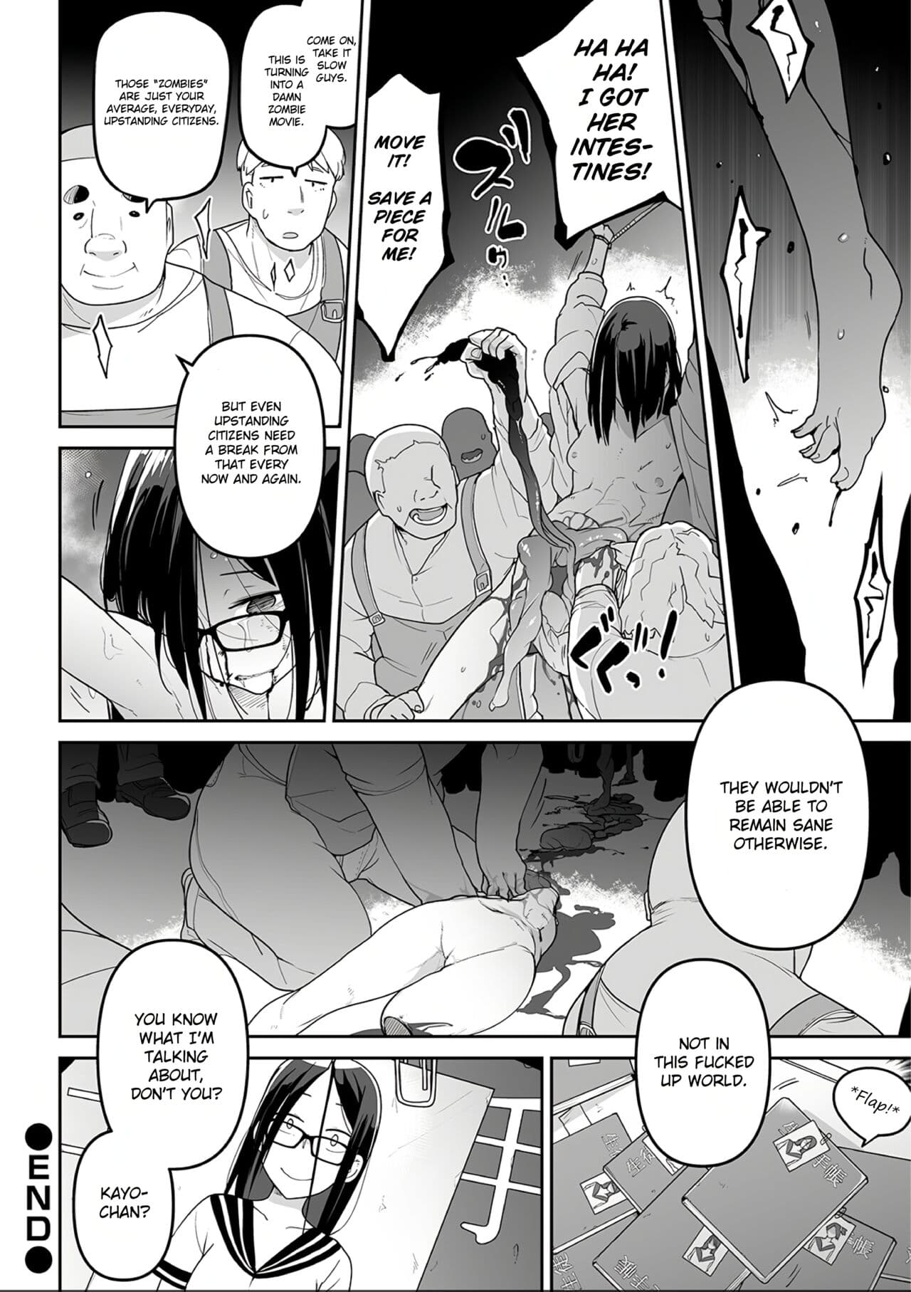 [Tsukusun] Oyajigari o Karou! | Hunting the Geezer Hunter! (Ryona King Vol. 10) [English] [PlativeTL] [Digital] [Decensored] page 26