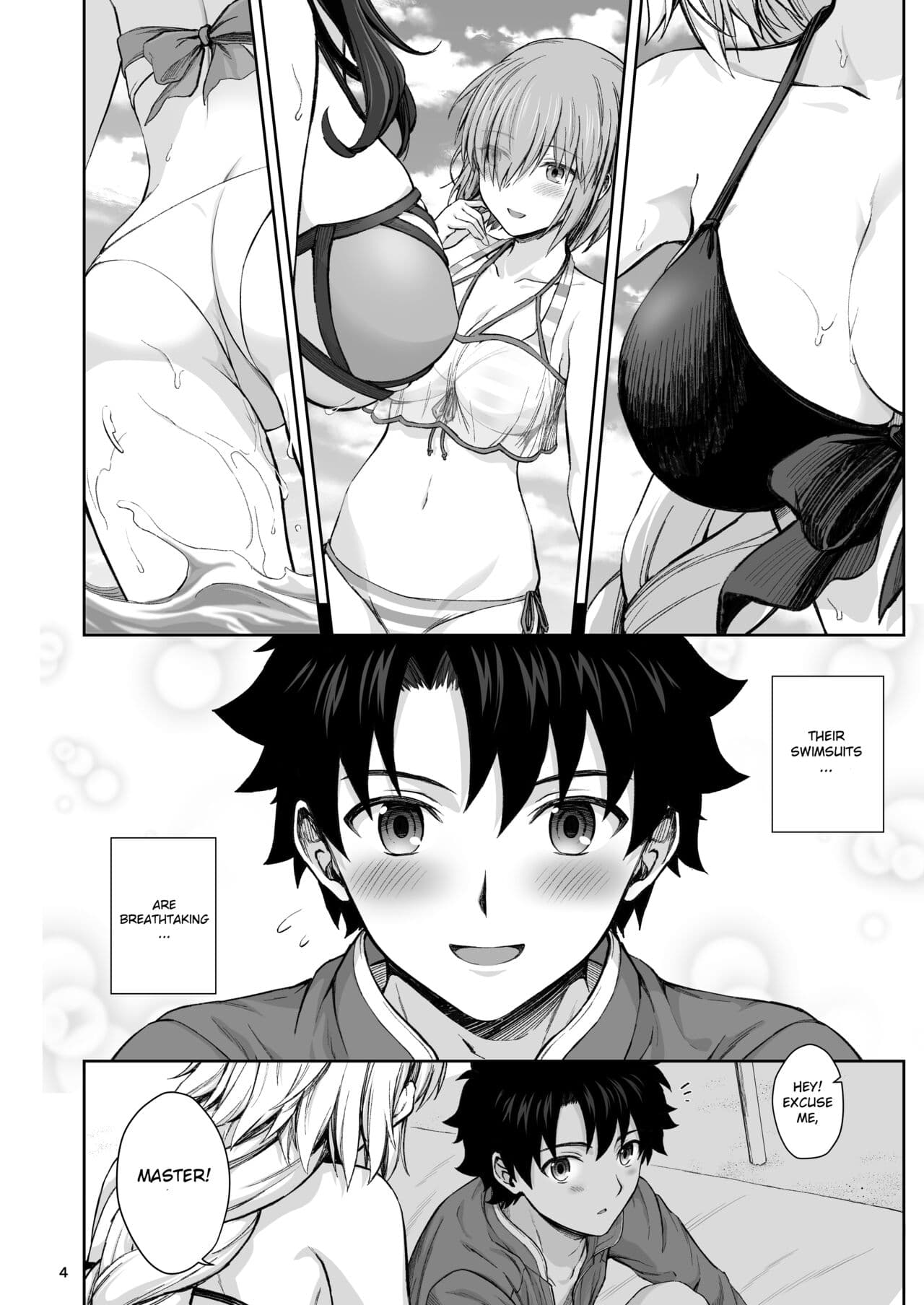 [Chabashira Chainsaw (Chacharan)] Jeanne to Natsu no Umi | Summer beach with Jeanne (Fate/Grand Order) [English] [Mecte] [Decensored] [Digital] page 5