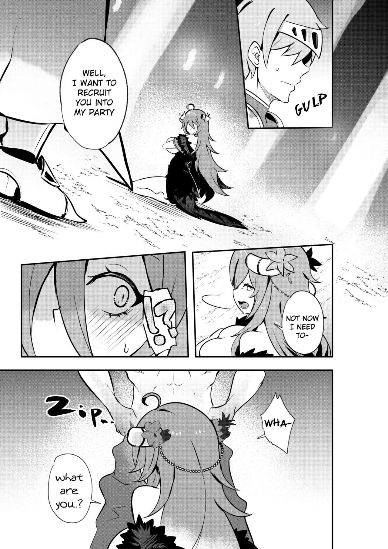 [Onigensou] The Final Dungeon Boss Can't Be This Easy To Defeat?! (Oumiya Emma) page 7