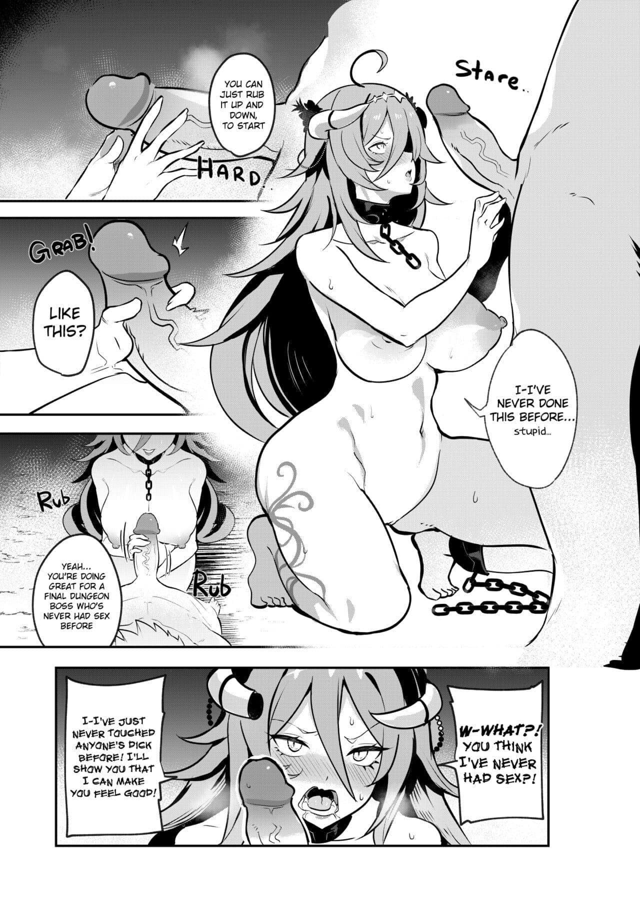 [Onigensou] The Final Dungeon Boss Can't Be This Easy To Defeat?! (Oumiya Emma) page 9