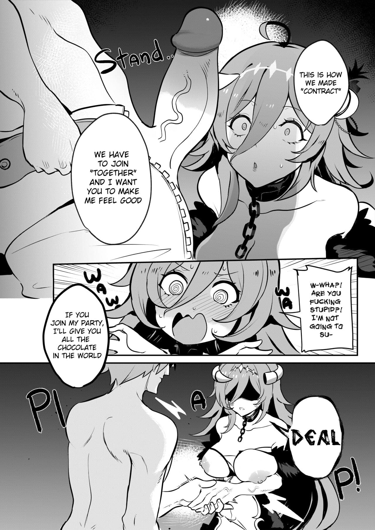 [Onigashima (Onigensou)] The Final Dungeon Boss Can't Be This Easy To Defeat?! (Oumiya Emma) [English] [Decensored] [High Res] page 8