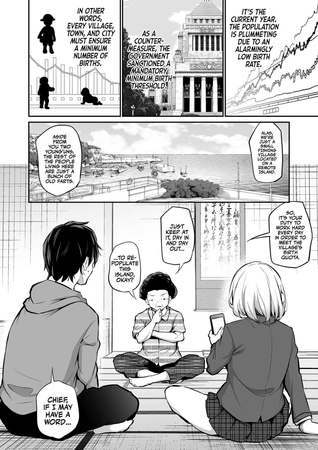 [Airandou] Imouto Haramasenai to Derarenai Shima | You Must Breed Your Little Sister To Leave This Island + Omake [Team Rabu2+AJubbz] [Decensored] [Digital] page 2