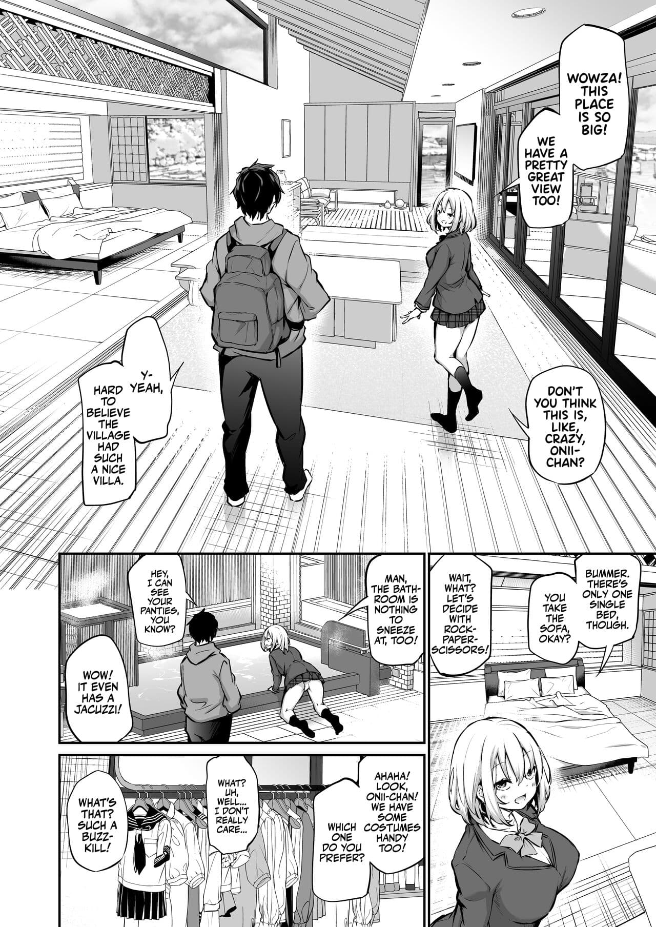 [Airandou] Imouto Haramasenai to Derarenai Shima | You Must Breed Your Little Sister To Leave This Island + Omake [Team Rabu2+AJubbz] [Decensored] [Digital] page 5