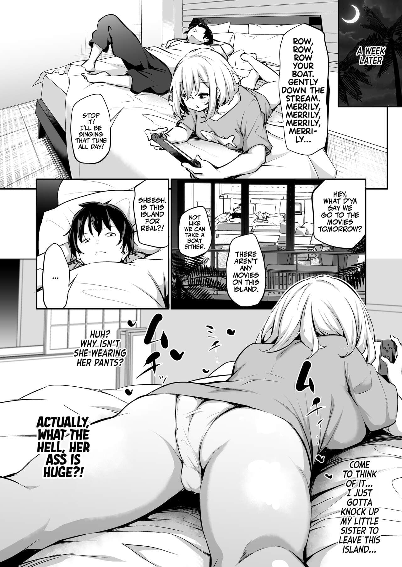 [Airandou] Imouto Haramasenai to Derarenai Shima | You Must Breed Your Little Sister To Leave This Island + Omake [Team Rabu2+AJubbz] [Decensored] [Digital] page 7