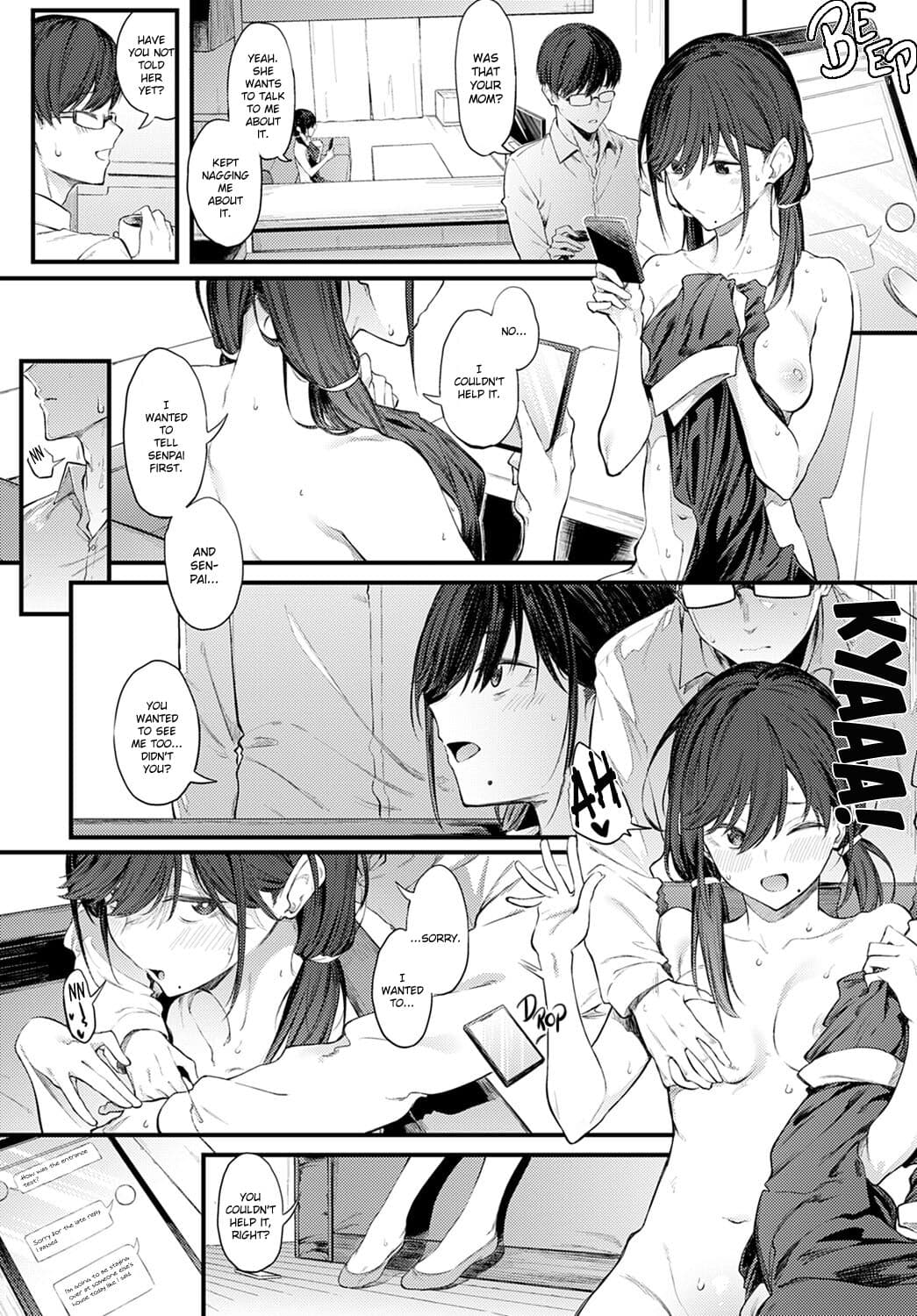 [Spiritus Tarou] Senpai Refrain (COMIC Anthurium 2021-05) [English] [Black Grimoires] [Decensored] [Digital] page 13