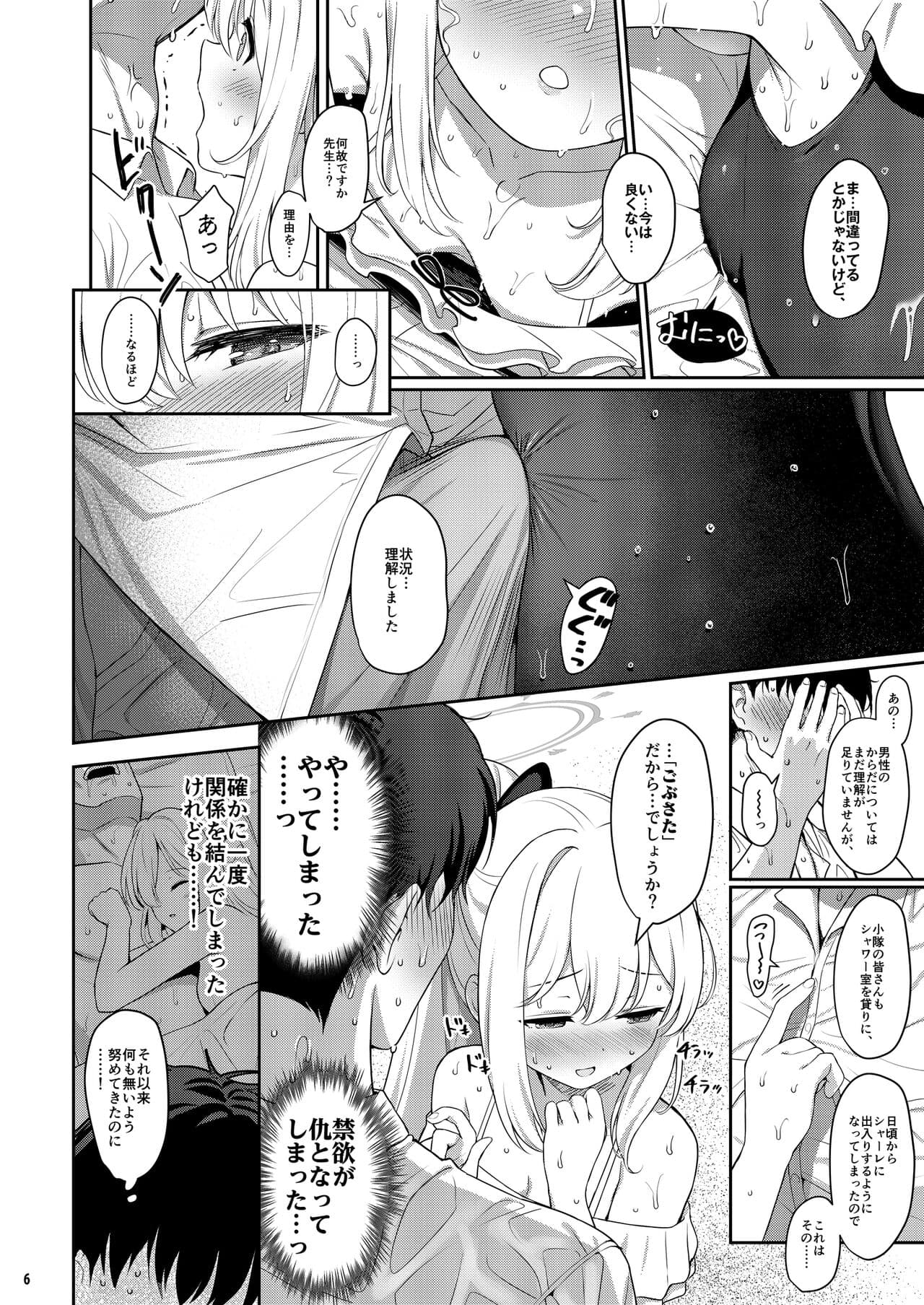 [Horizontal World (Matanonki)] LOVE IT (Only) ONE (Blue Archive) [Decensored] [Digital] page 5